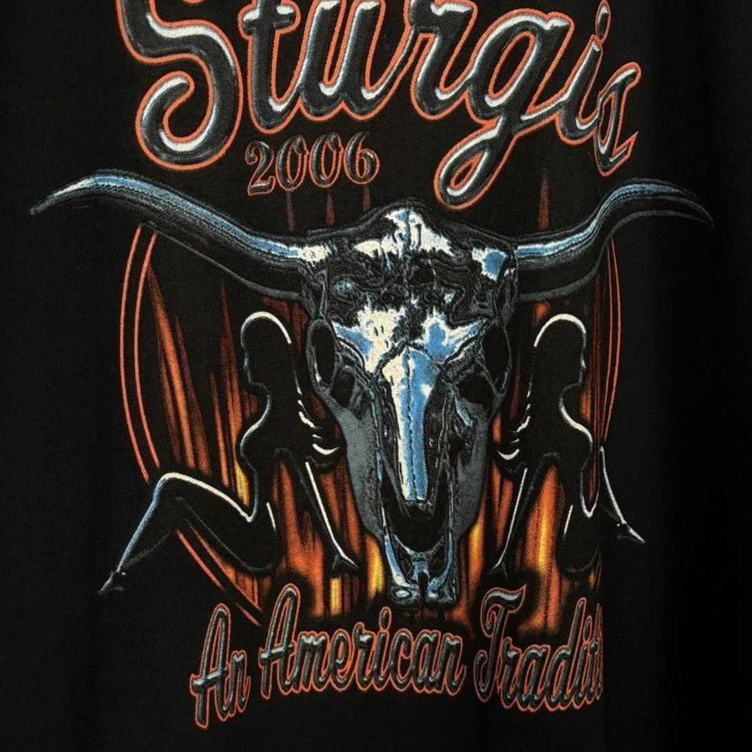 Harley Davidson × Japanese Brand × Vintage 🇺🇸2006 STURGIS Bull Horn Strippers Long Sleeve Size US L / EU 52-54 / 3 - 2 Thumbnail