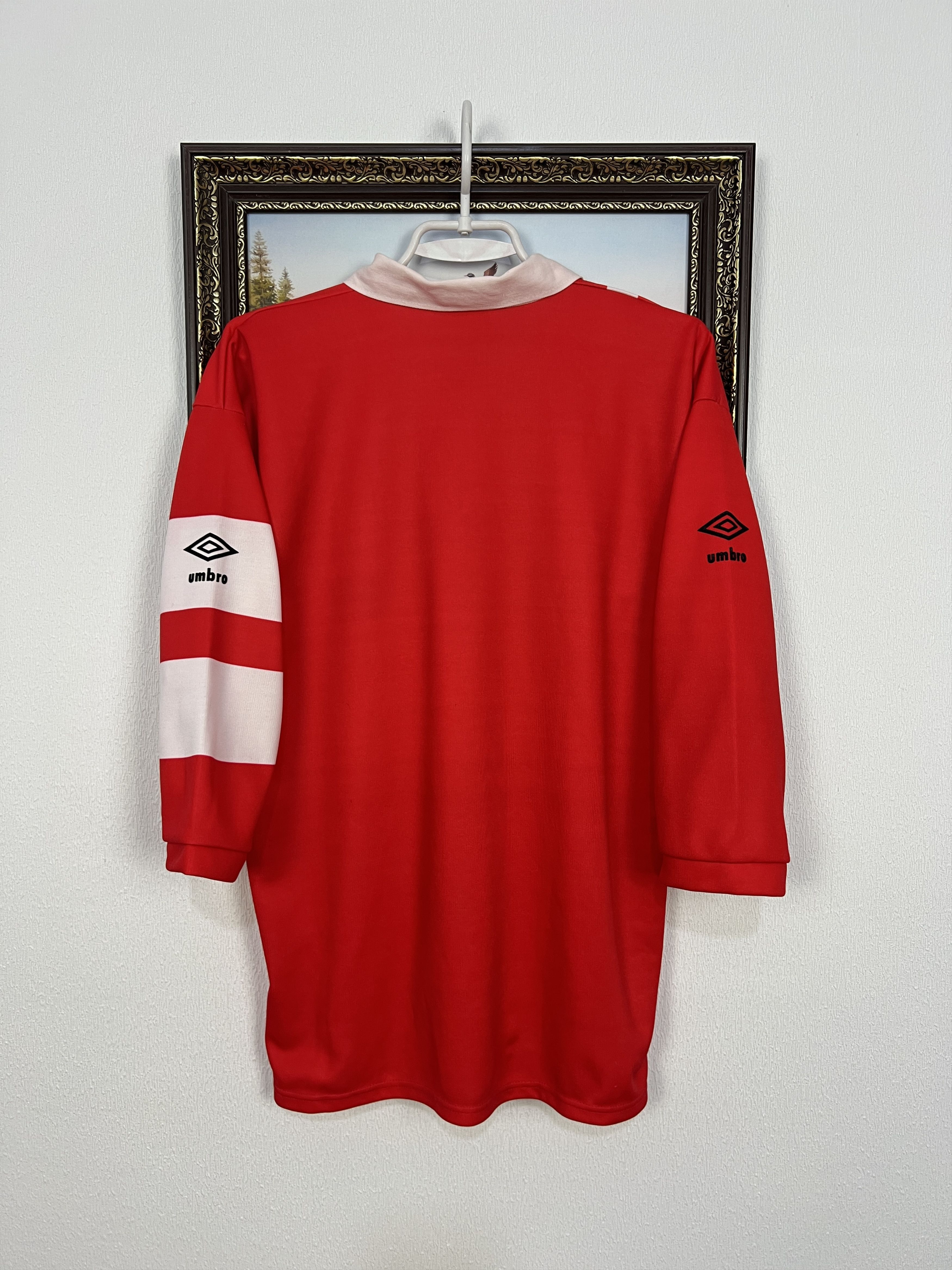 Umbro Rare Vintage 1992 Llanelli Rugby Union Umbro Jersey Shirt Size US M / EU 48-50 / 2 - 10 Thumbnail