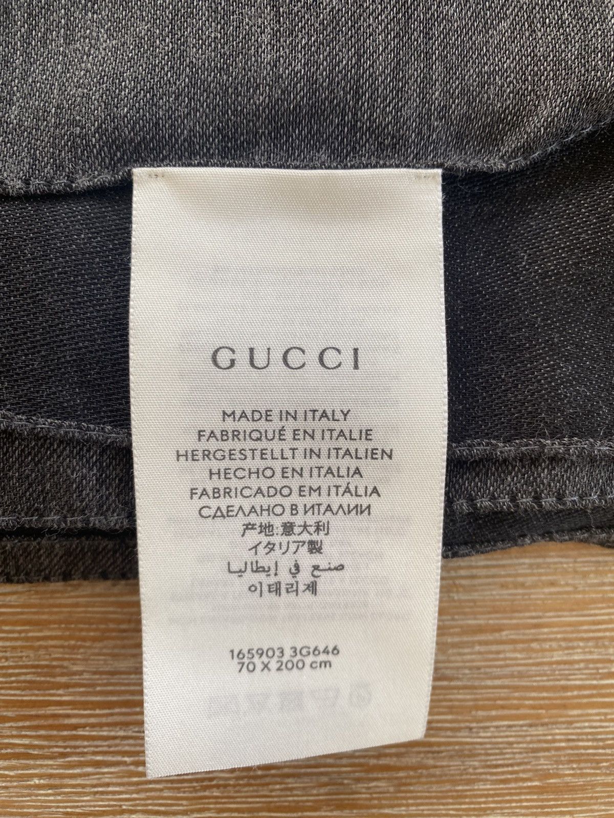 Gucci Gucci reversible Scarf Size ONE SIZE - 6 Thumbnail