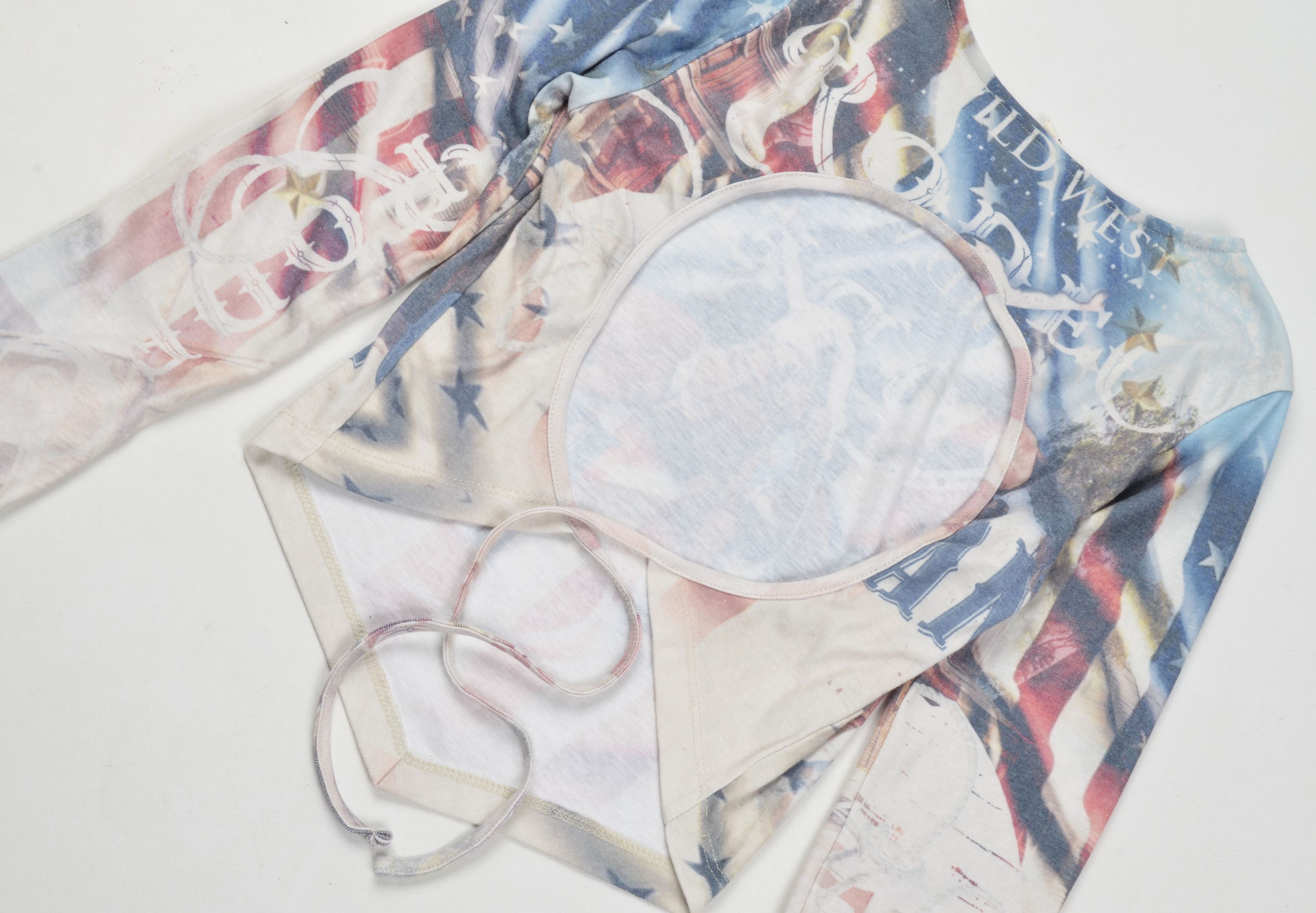 Urban Outfitters Urban Outfitters Wild West Rodeo Allover Print Open Back Top Size M / US 6-8 / IT 42-44 - 10 Thumbnail