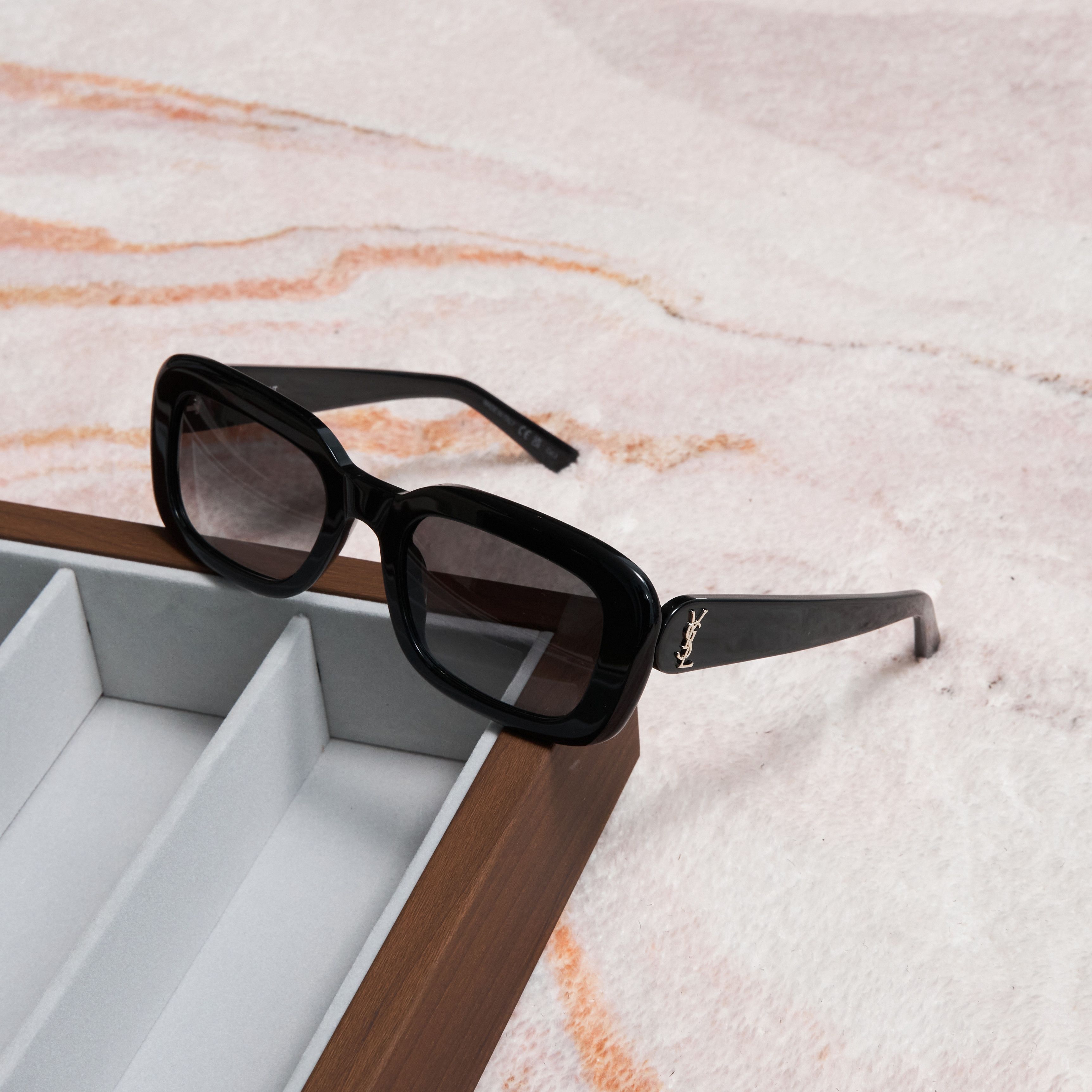 Yves Saint Laurent SAINT LAURENT SL M130 002 Sunglasses BLACK Size ONE SIZE - 1 Thumbnail