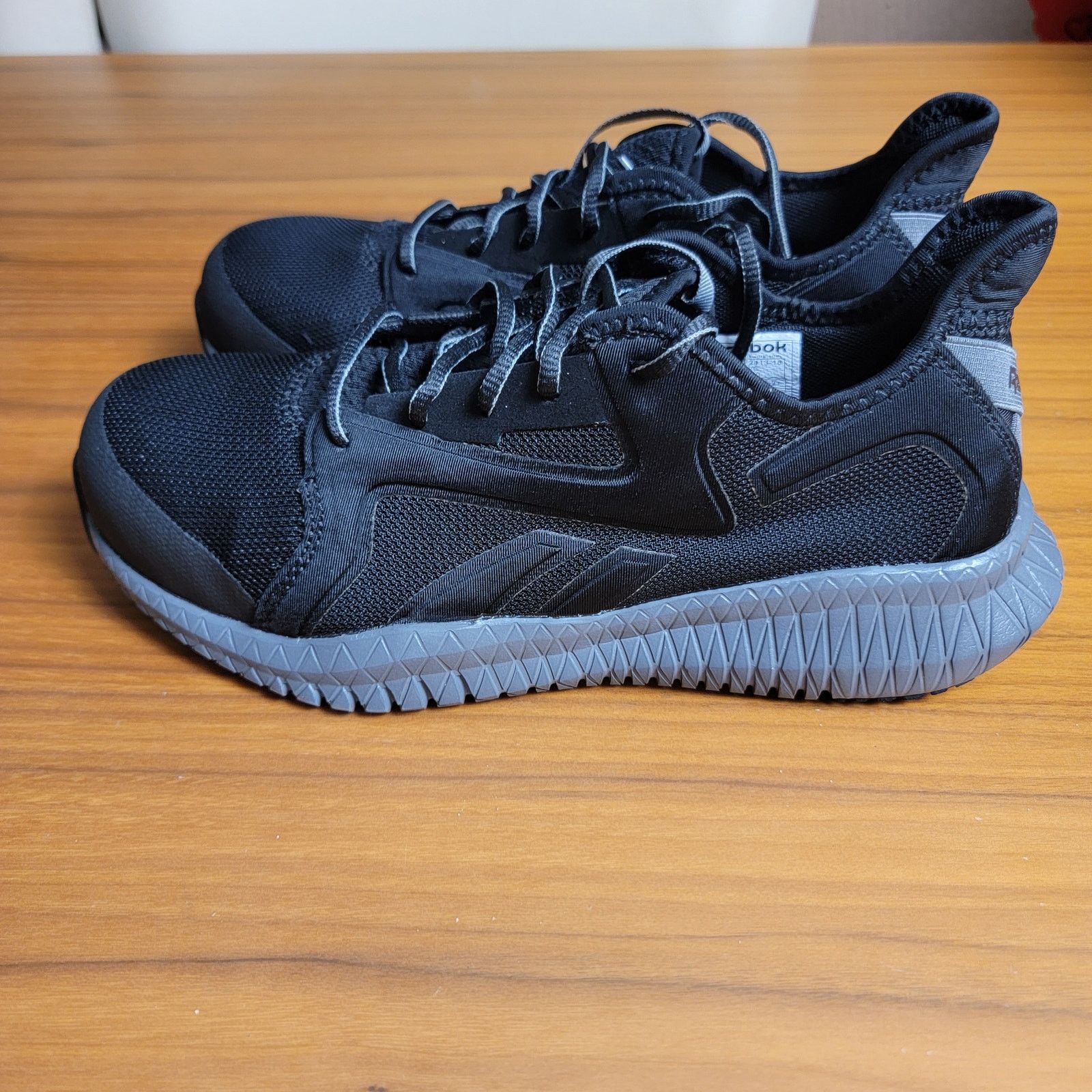 Reebok Reebok Flexagon 3.0 Work Shoe CT Black Men Sz 9W RB4064 (30) Size US 9 / EU 42 - 2 Thumbnail
