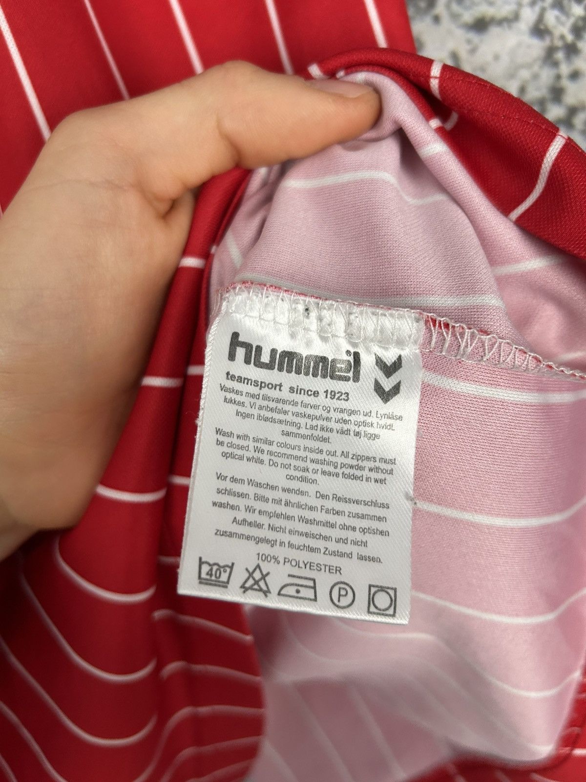 Hummel Vintage Hummel Aalborg BK Soccer Jersey Football Sport Size US S / EU 44-46 / 1 - 7 Thumbnail