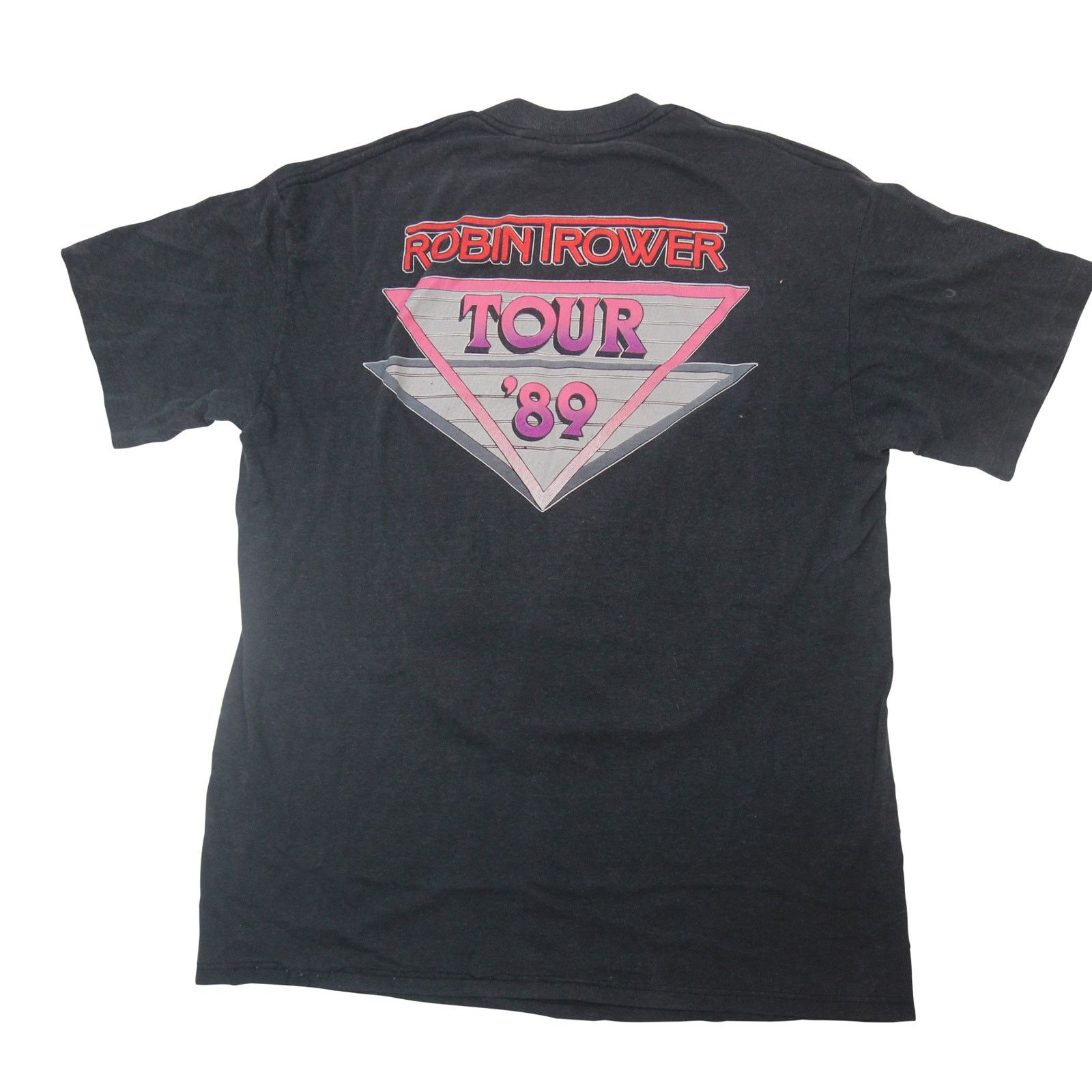 Band Tees × Vintage Vintage 1989 Robin Trower Tour Graphic T Shirt Size US L / EU 52-54 / 3 - 8 Thumbnail