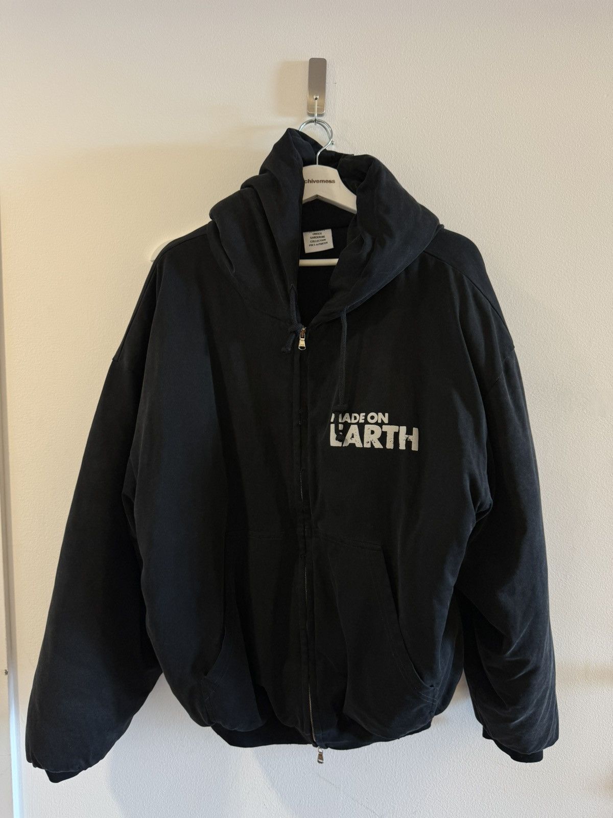 Vetements Vetements Made On Earth Bomber Rare Jacket Size US S / EU 44-46 / 1 - 2 Thumbnail
