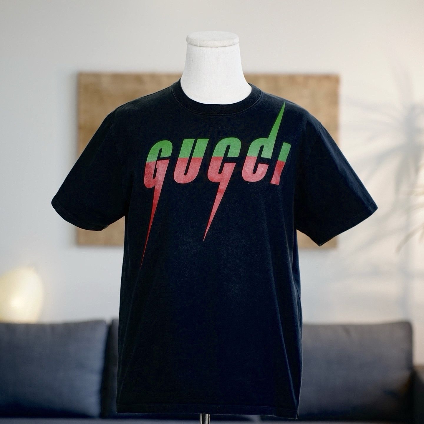 Gucci Gucci Blade Graphic T-Shirt Size M Size US M / EU 48-50 / 2 - 1 Thumbnail