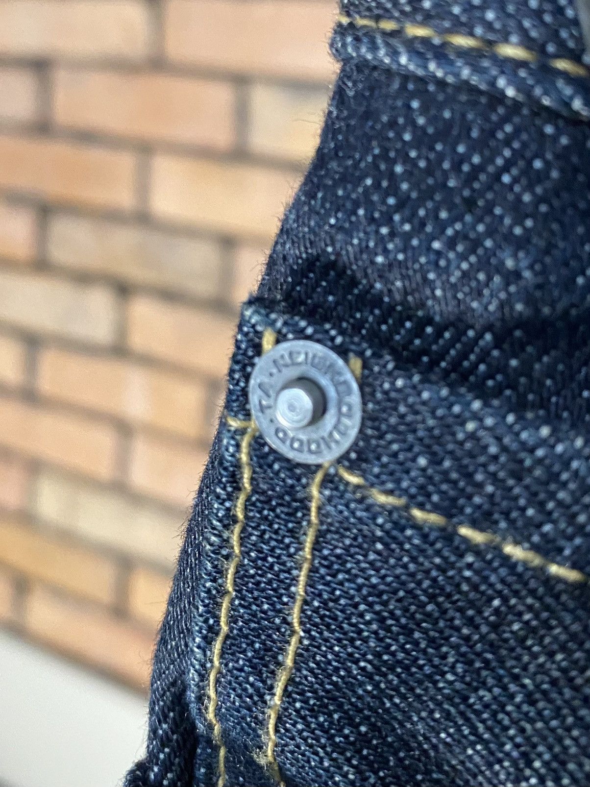 Neighborhood $486 NBHD SELVEDGE DENIM NEIGHBORHOOD RAW RED LINE JAPANESE Size US 30 / EU 46 - 10 Thumbnail