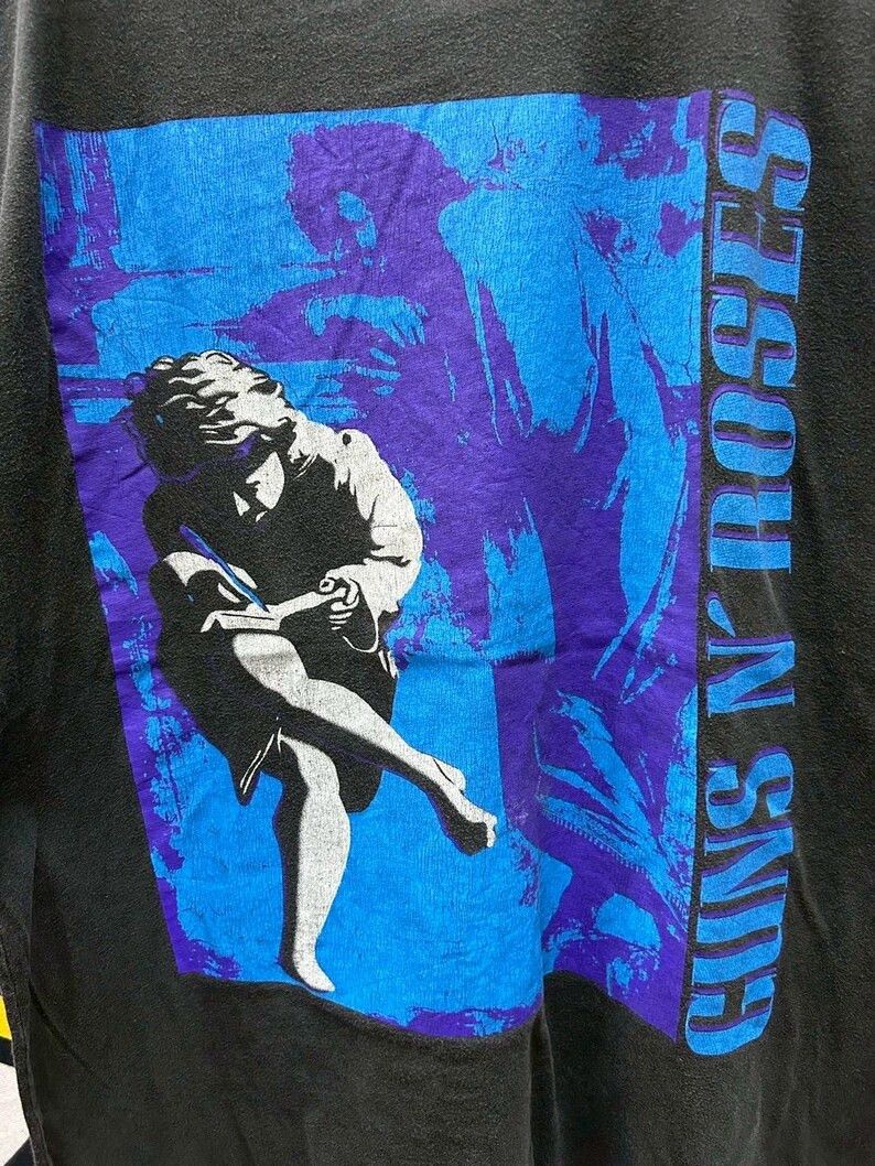 Guns N' Roses Vintage 90s Guns n Roses Euro tshirt size L Size US L / EU 52-54 / 3 - 4 Thumbnail