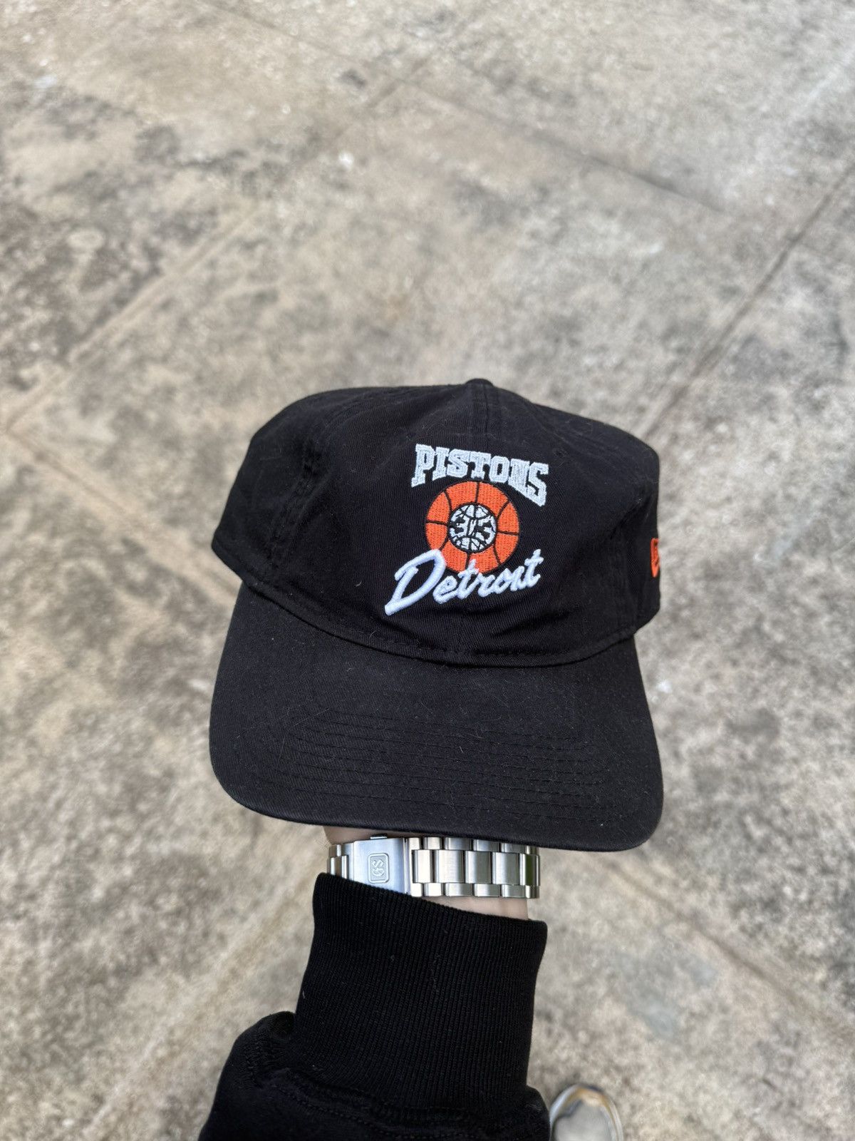 New Era New Era Detroit Pistons Dad Hat Size ONE SIZE - 1 Thumbnail