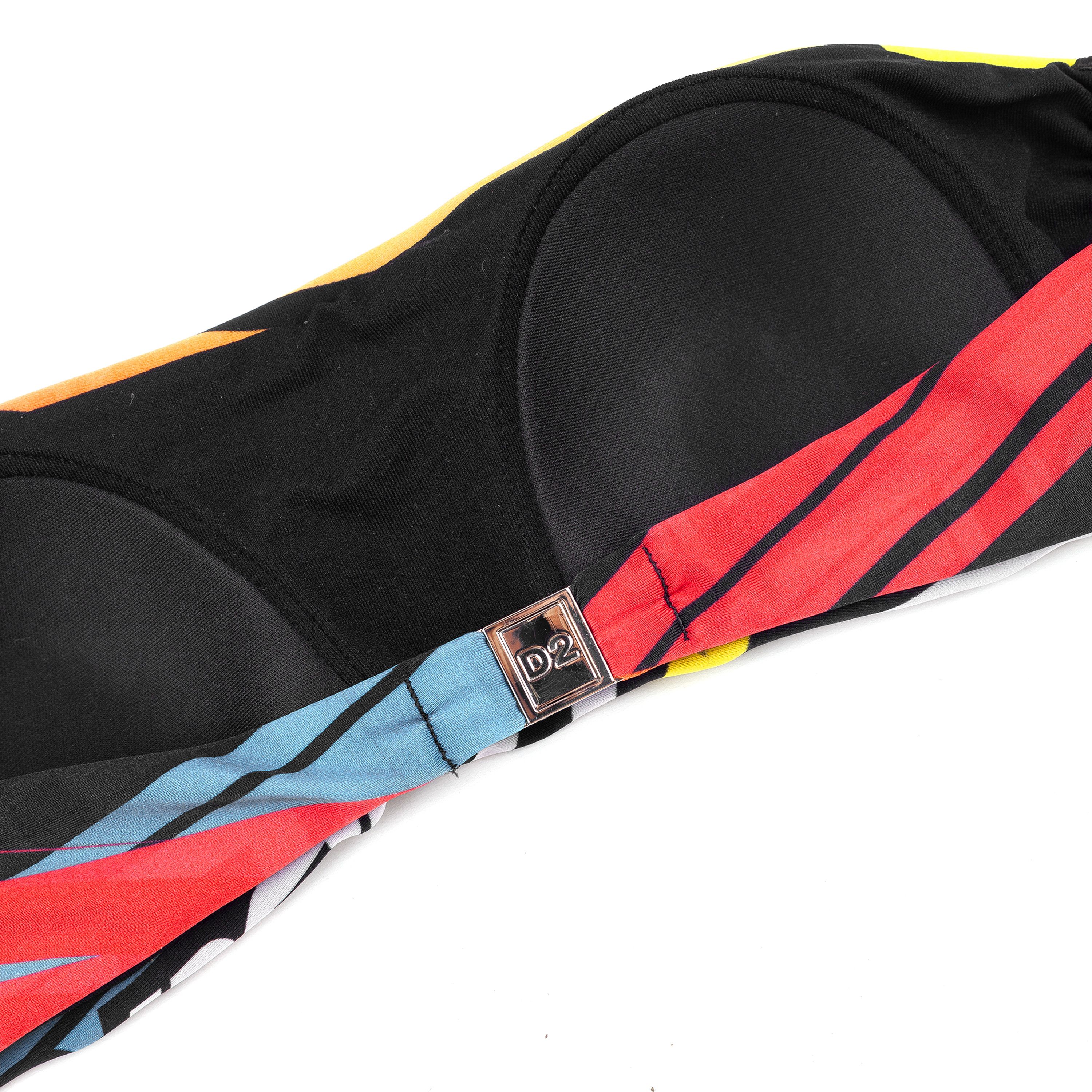 Dsquared2 DSQUARED2 Multicolor Bandeau Bikini (XS) Size ONE SIZE - 2 Thumbnail