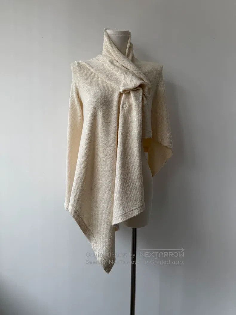 Yohji Yamamoto Yohji Yamamoto 06 AW Yohji Yamamoto Red Label Shaped Cardi Size XS / US 0-2 / IT 36-38 - 2 Thumbnail