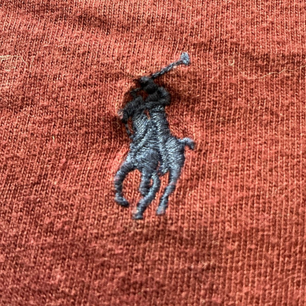 Polo Ralph Lauren Vintage 90s Burgundy Polo Ralph Lauren Long Sleeve Shirt L Size US L / EU 52-54 / 3 - 3 Thumbnail