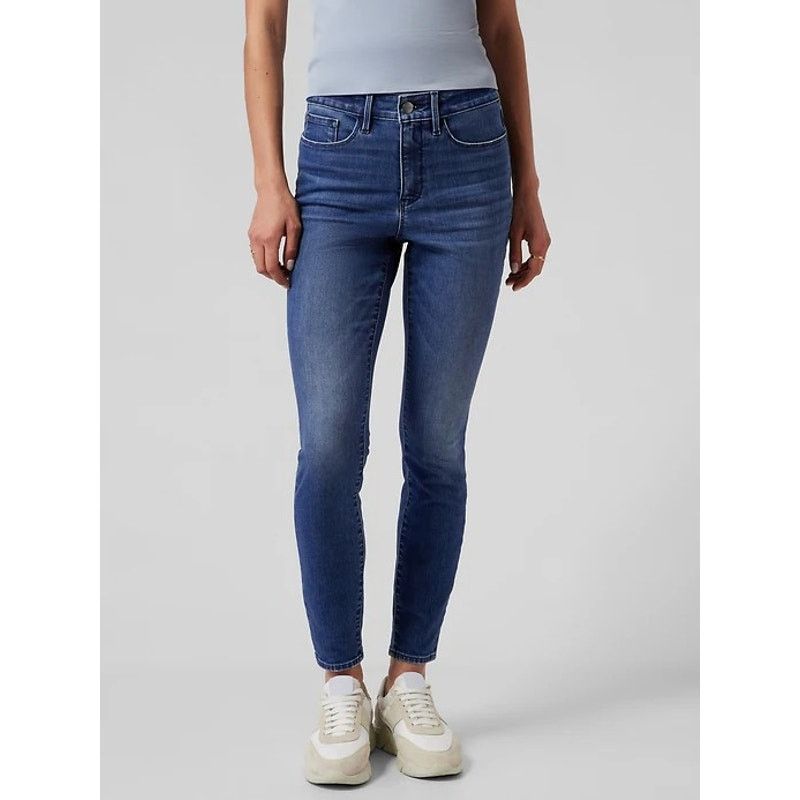 Athleta ATHLETA Sculptek Ultra Skinny Jeans True Blue Womens 2 Size 26" / US 2 / IT 38 - 11 Thumbnail