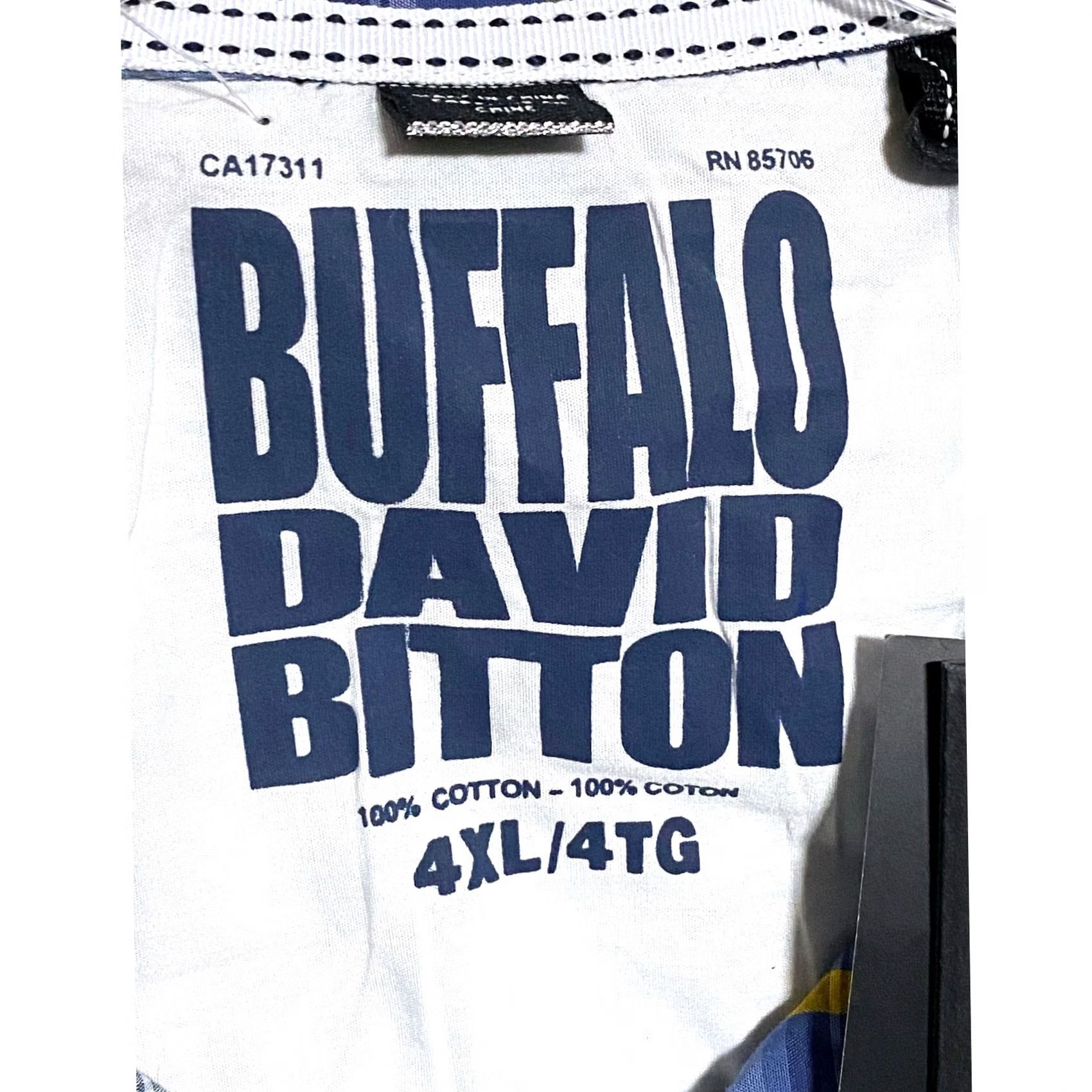 Buffalo David Bitton VINTAGE Buffalo David Bitton Twilight 2 Pocket Plaid Button Shirt 4XL Casual Western NWT Size US XXL / EU 58 / 5 - 5 Thumbnail