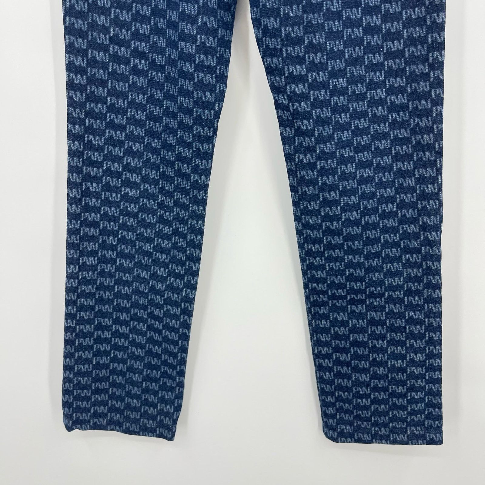 Paloma Wool Paloma Wool | Keira PW All Over Logo Printed Straight Jeans Size 27" / US 4 / IT 40 - 10 Thumbnail