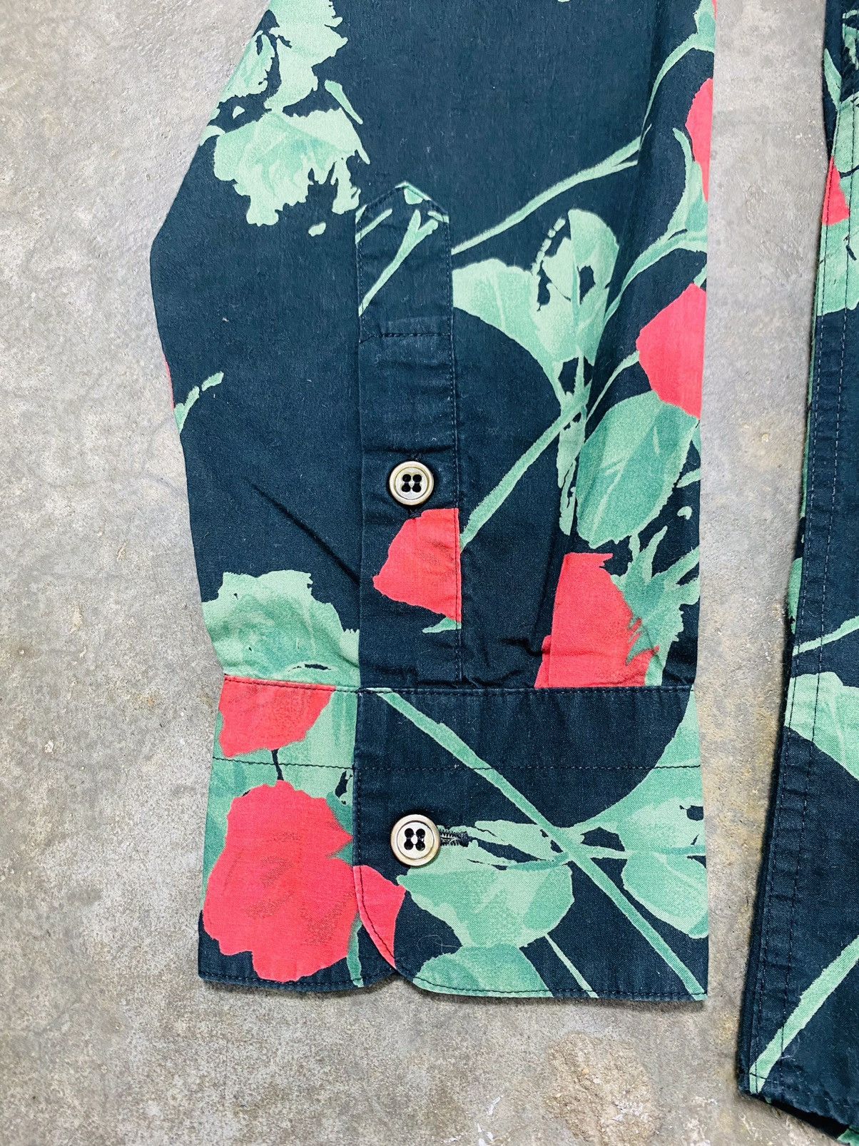 agnes b. A09 Rare-Agnes B Rose Full Print Flanel Size US M / EU 48-50 / 2 - 10 Thumbnail