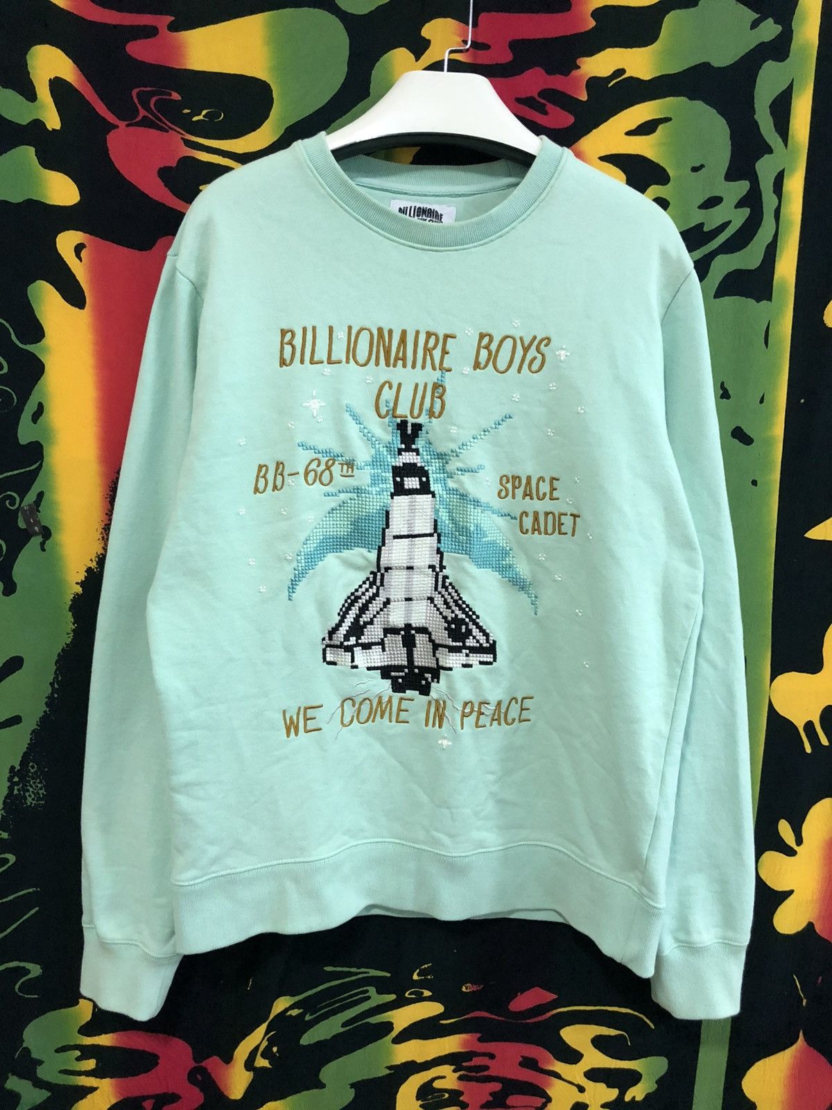Billionaire Boys Club Billionaire Boys Club space cadet sweatshirt Size US L / EU 52-54 / 3 - 1 Thumbnail