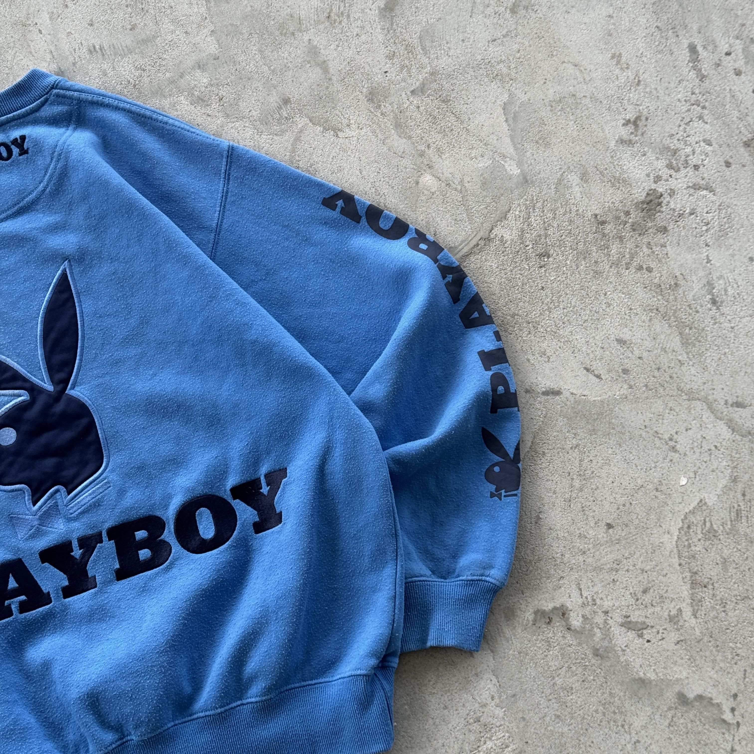Playboy Vintage 90s Playboy Crewneck Sweatshirt Size US L / EU 52-54 / 3 - 3 Thumbnail