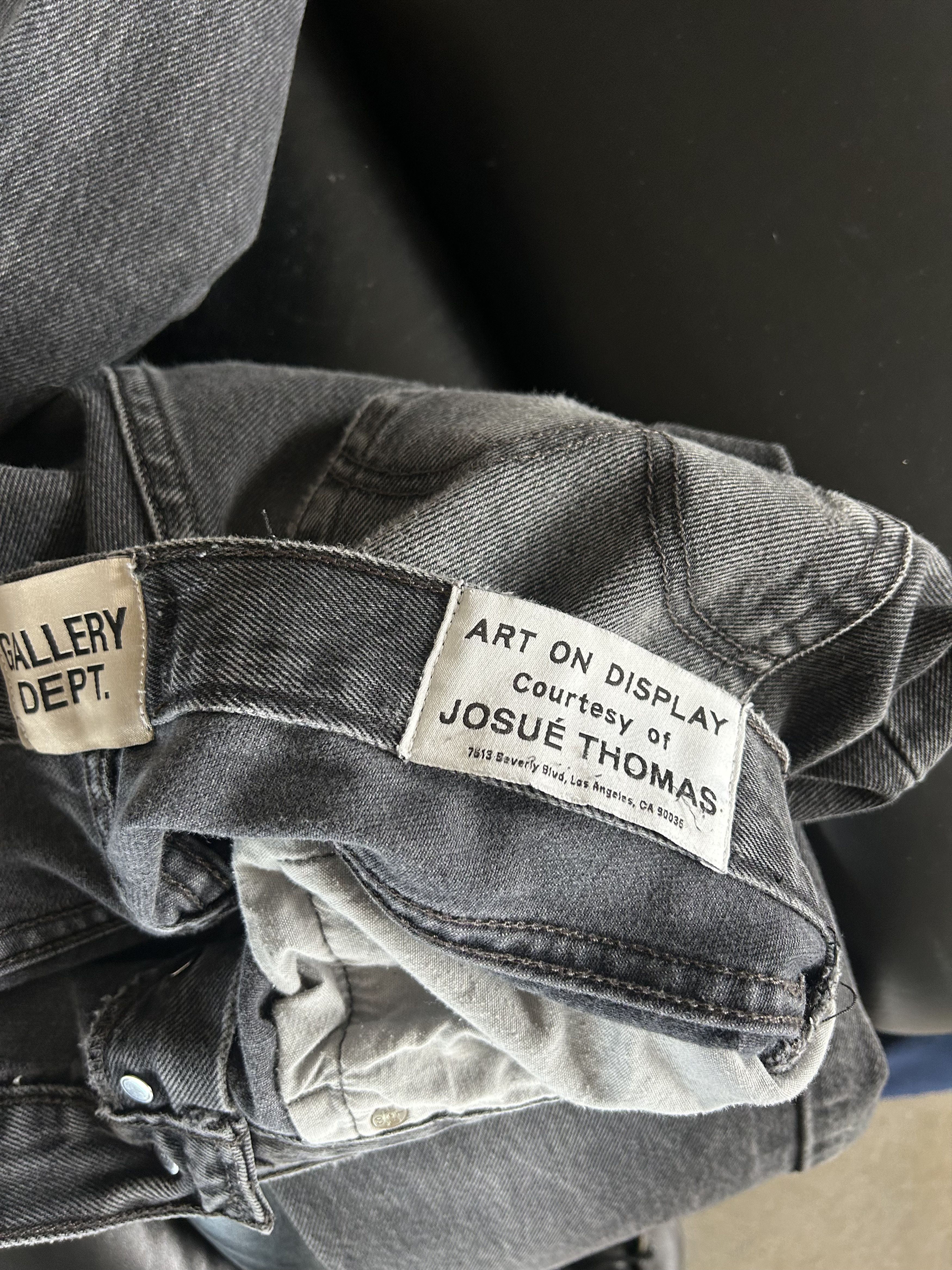Gallery Dept. Gallery Dept Black Denim LA Flare Size US 32 / EU 48 - 5 Thumbnail