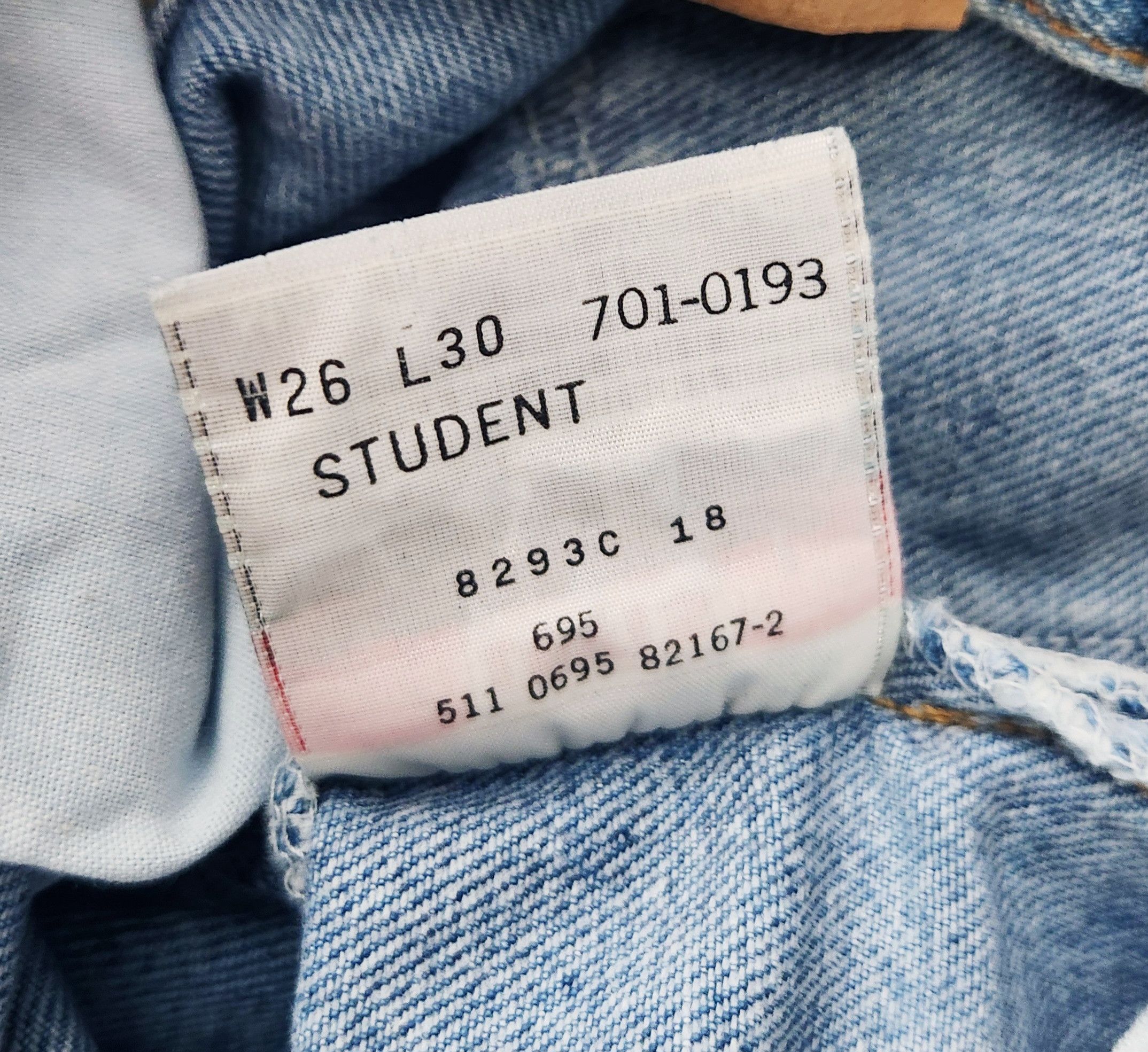 Levi's × Vintage Levi's True Vintage 501 Student XX USA Made VTG Red Tab 26 Size US 26 / EU 42 - 12 Thumbnail