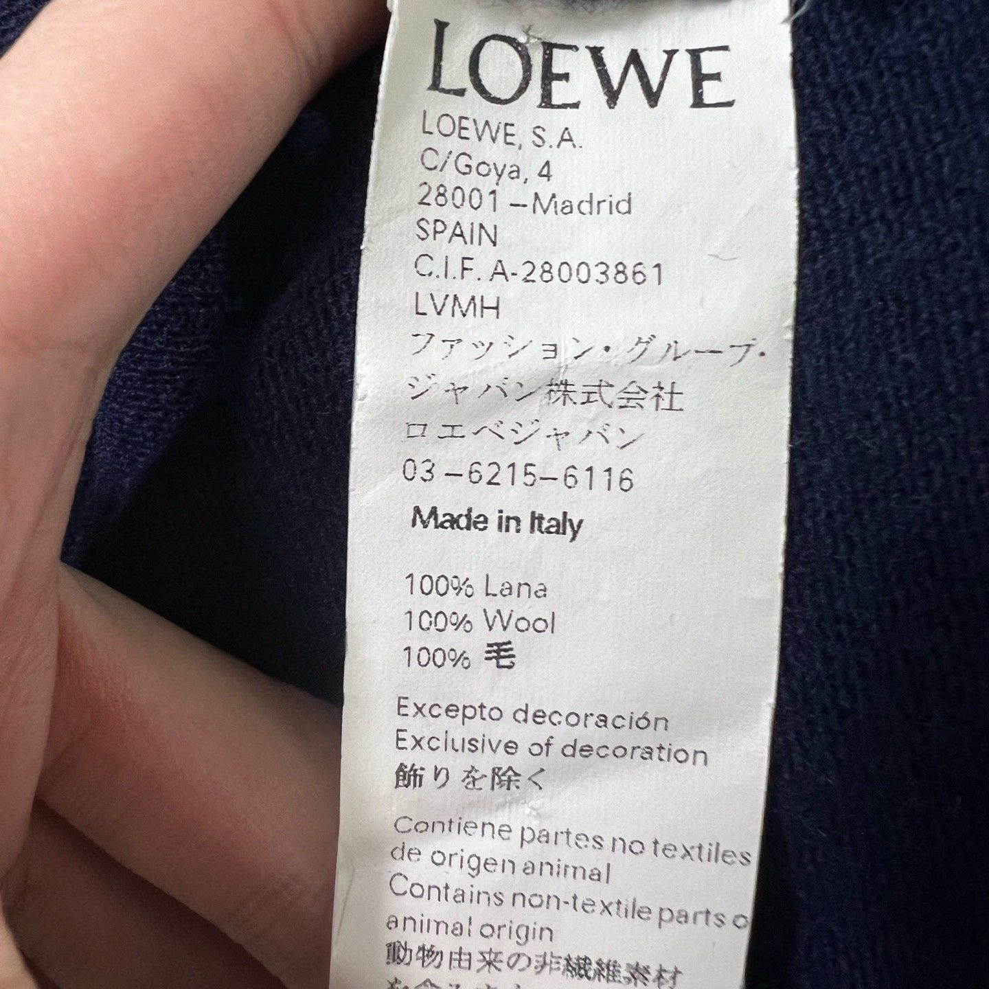 Loewe Loewe Knit Sweater Size S Size US S / EU 44-46 / 1 - 4 Thumbnail