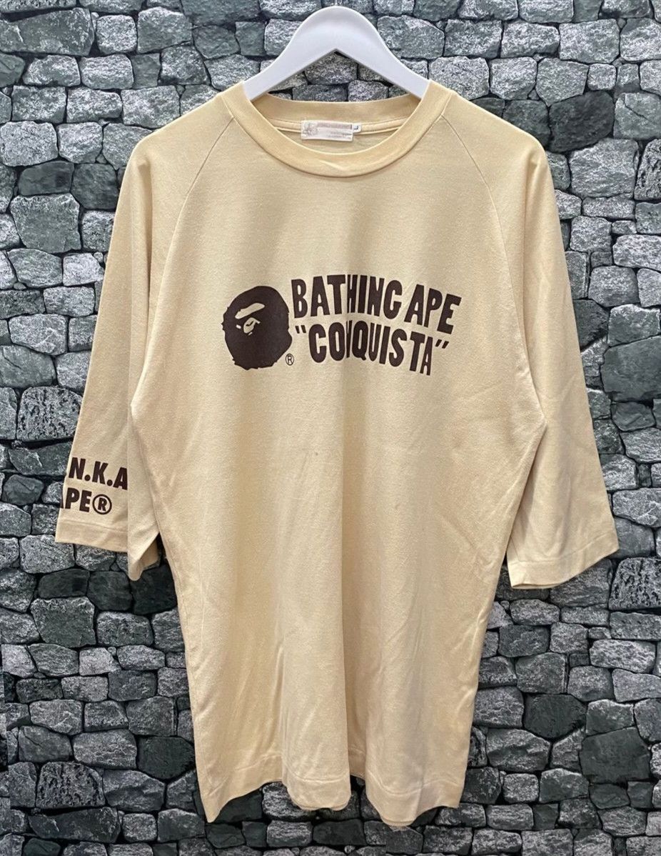 Bape 💥Best Offer💥Vintage A Bathing Ape 3q Shirt Size US L / EU 52-54 / 3 - 1 Thumbnail