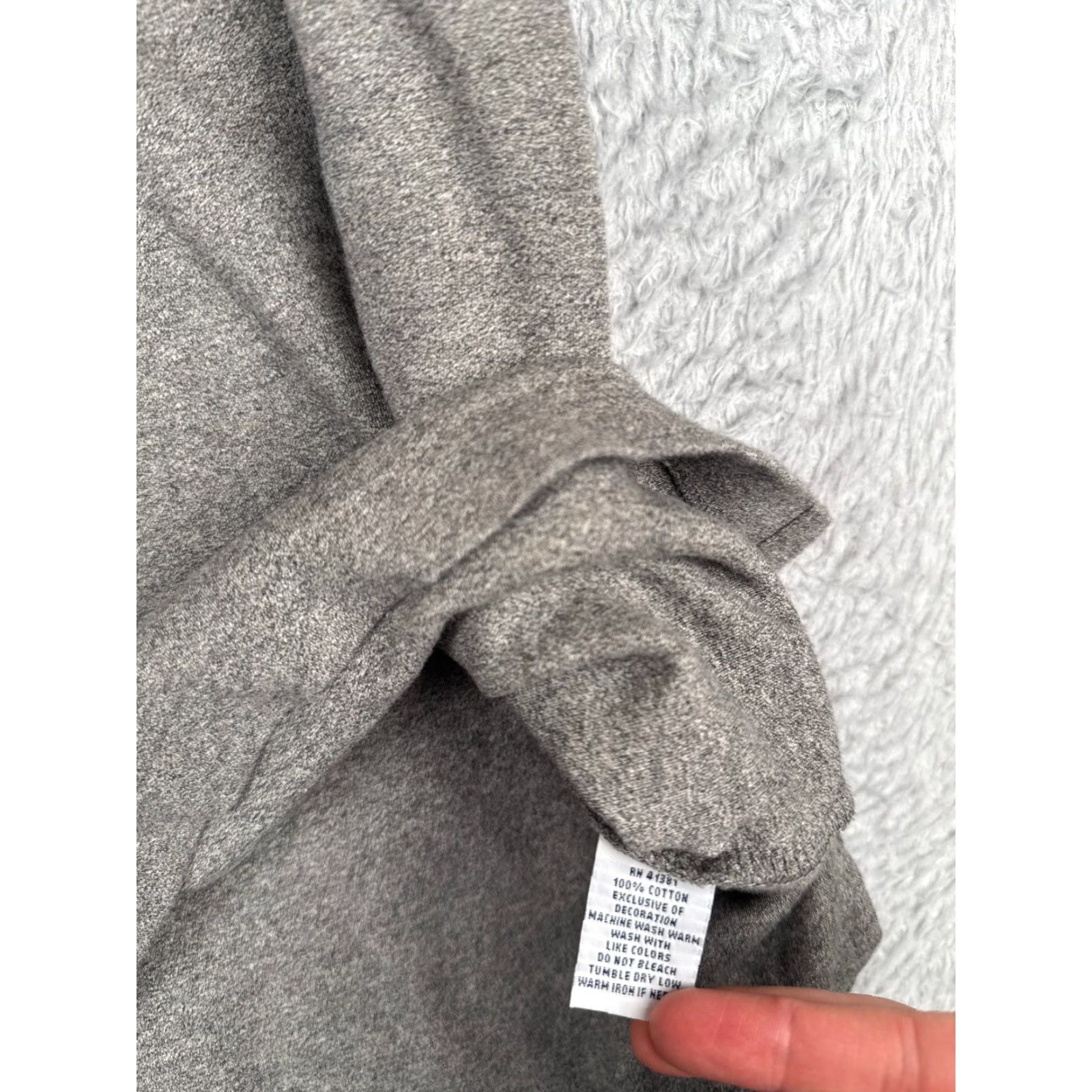 Ralph Lauren Ralph Lauren Polo Shirt Men XL Gray 100% Cotton Knit Size US XL / EU 56 / 4 - 7 Thumbnail