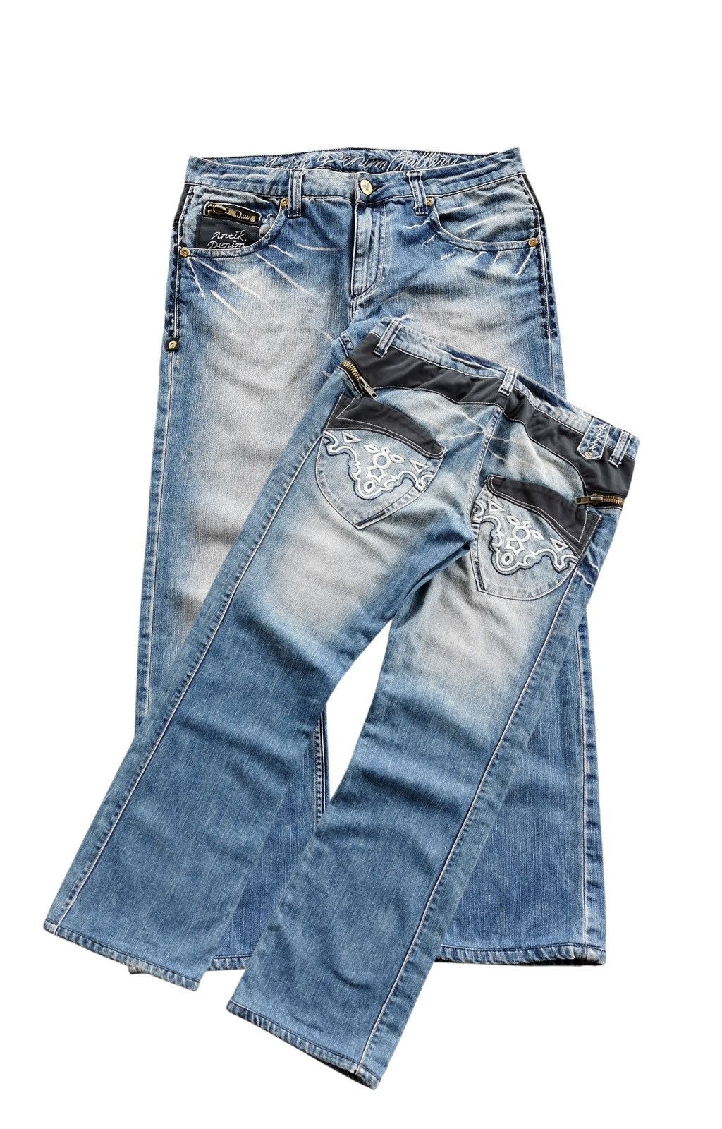 Antik Denim Antik Denim Embroidery Back Pockets Jeans Size US 34 / EU 50 - 1 Thumbnail