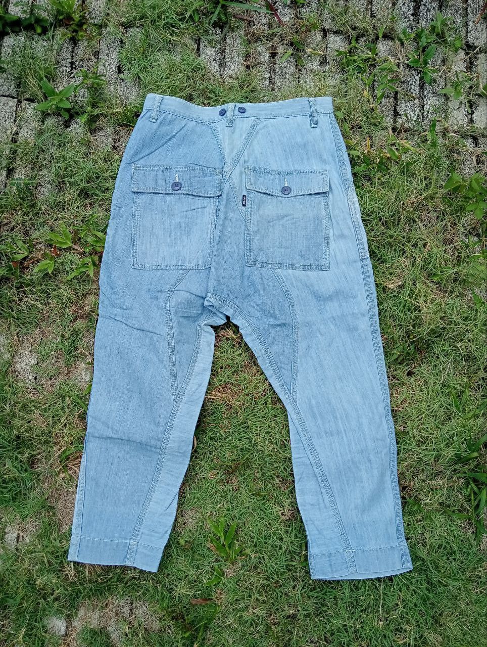 Issey Miyake Vintage Issey Miyake Ne-Net Cropped Pants Size US 29 - 1 Thumbnail