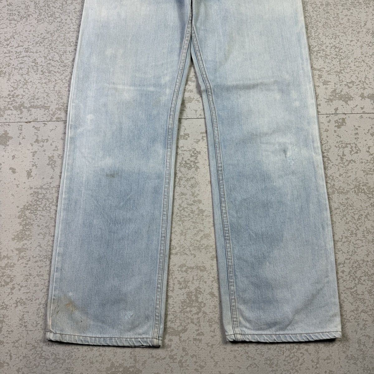 Levi's 💥Vintage 70s Levis 515 Sick Light Blue Denim Pant Size US 32 / EU 48 - 6 Thumbnail