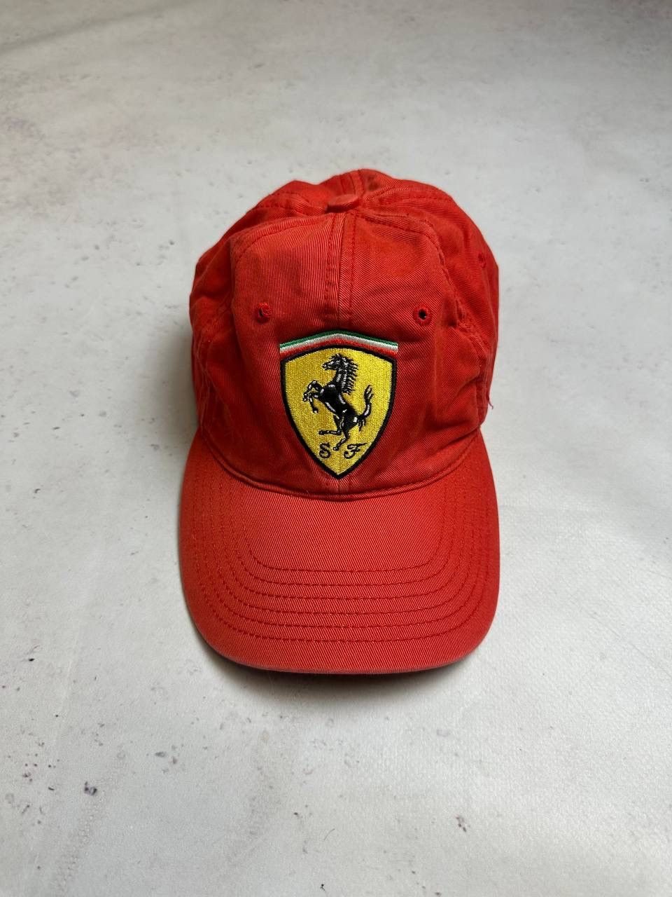 Ferrari × Vintage Vintage Ferarri F-1 Racing Cap Y2K Os Size ONE SIZE - 1 Thumbnail
