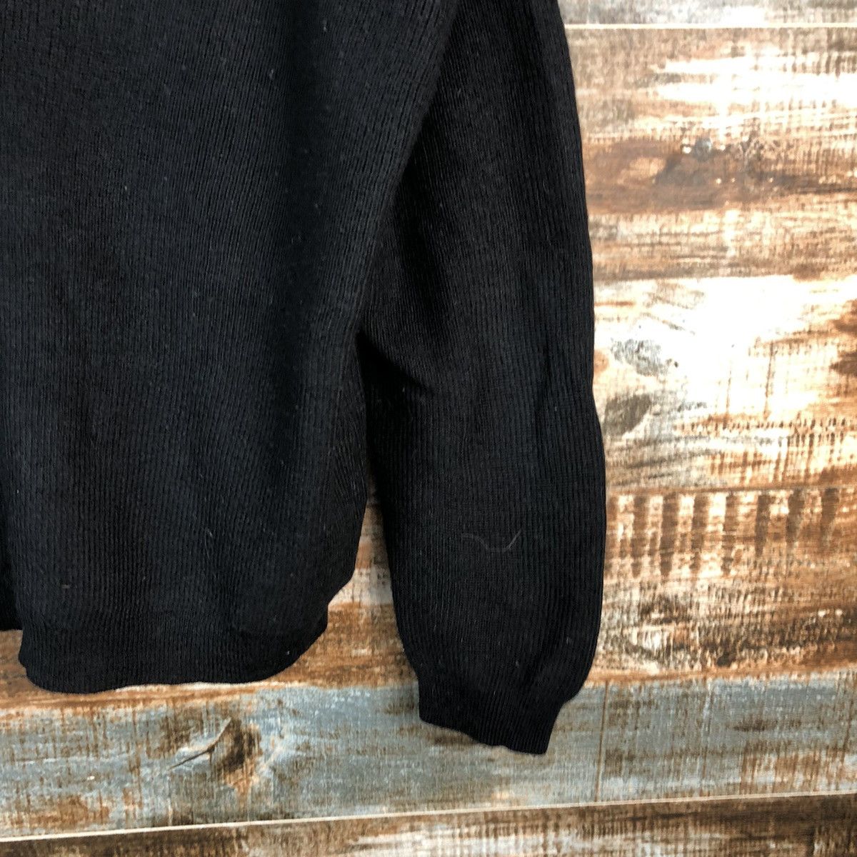 Homespun Knitwear × Japanese Brand Salon Black vintage japan Knitwear #A1835 Size M / US 6-8 / IT 42-44 - 8 Thumbnail