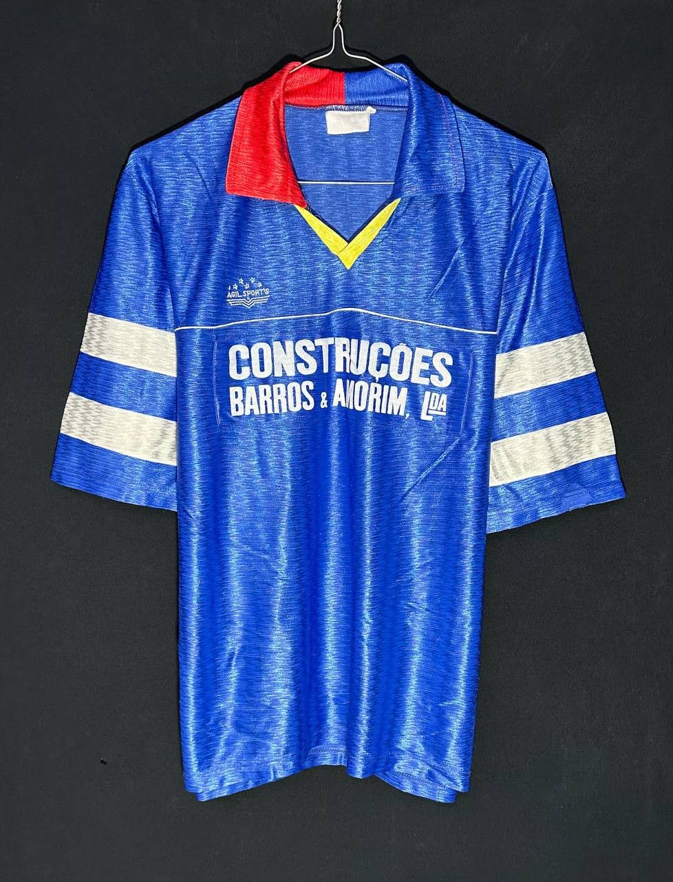 Vintage 1990s Agil Sport's t Shirt vintage football soccer jersey Size US XL / EU 56 / 4 - 1 Thumbnail