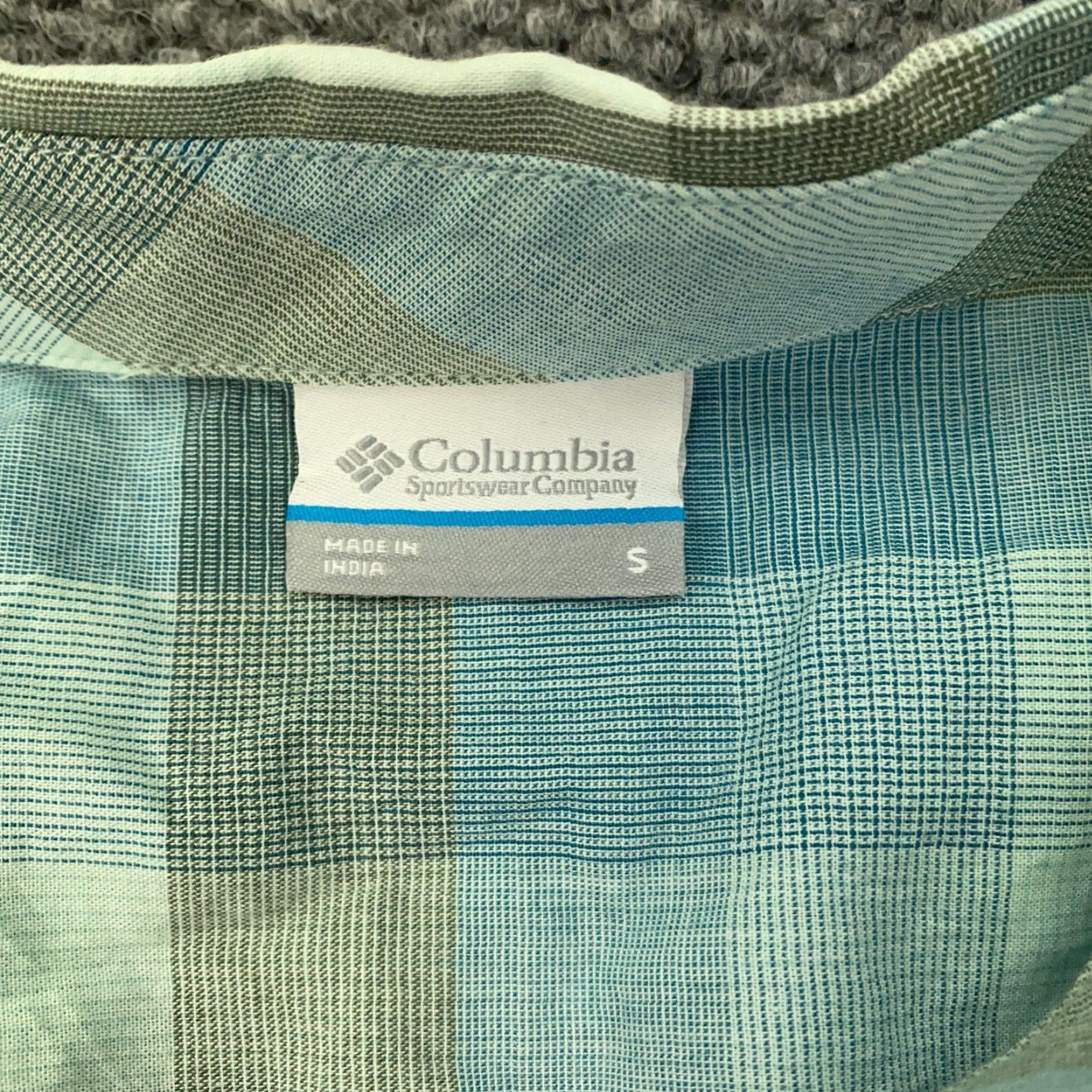Vintage VINTAGE Columbia Women's Shirt Adult Small Green Plaid Long Sleeve Casual Outdoors Fall Winter Size S / US 4 / IT 40 - 3 Thumbnail