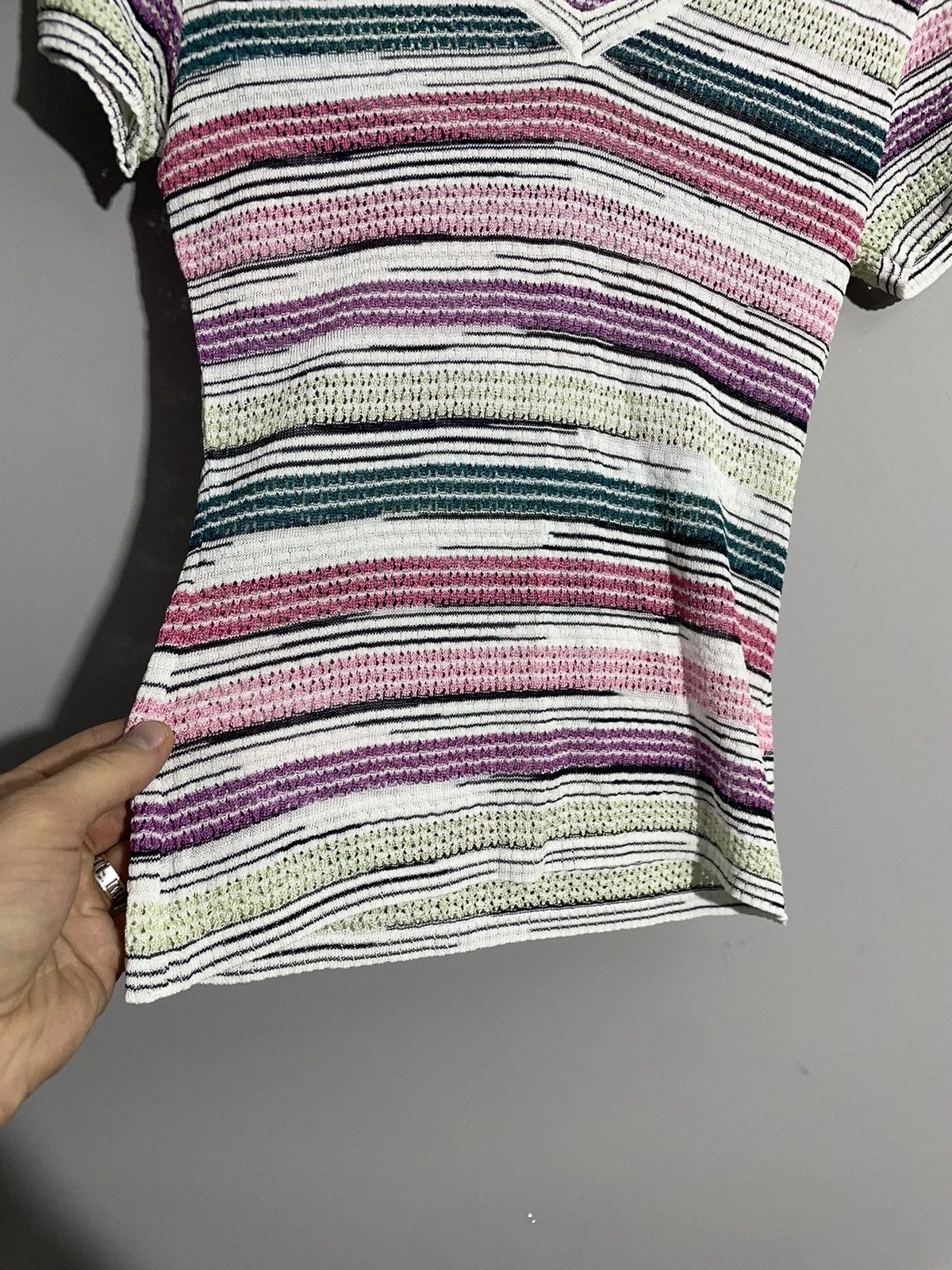 Missoni Missoni Knit Blouse Shirt Size M / US 6-8 / IT 42-44 - 5 Thumbnail