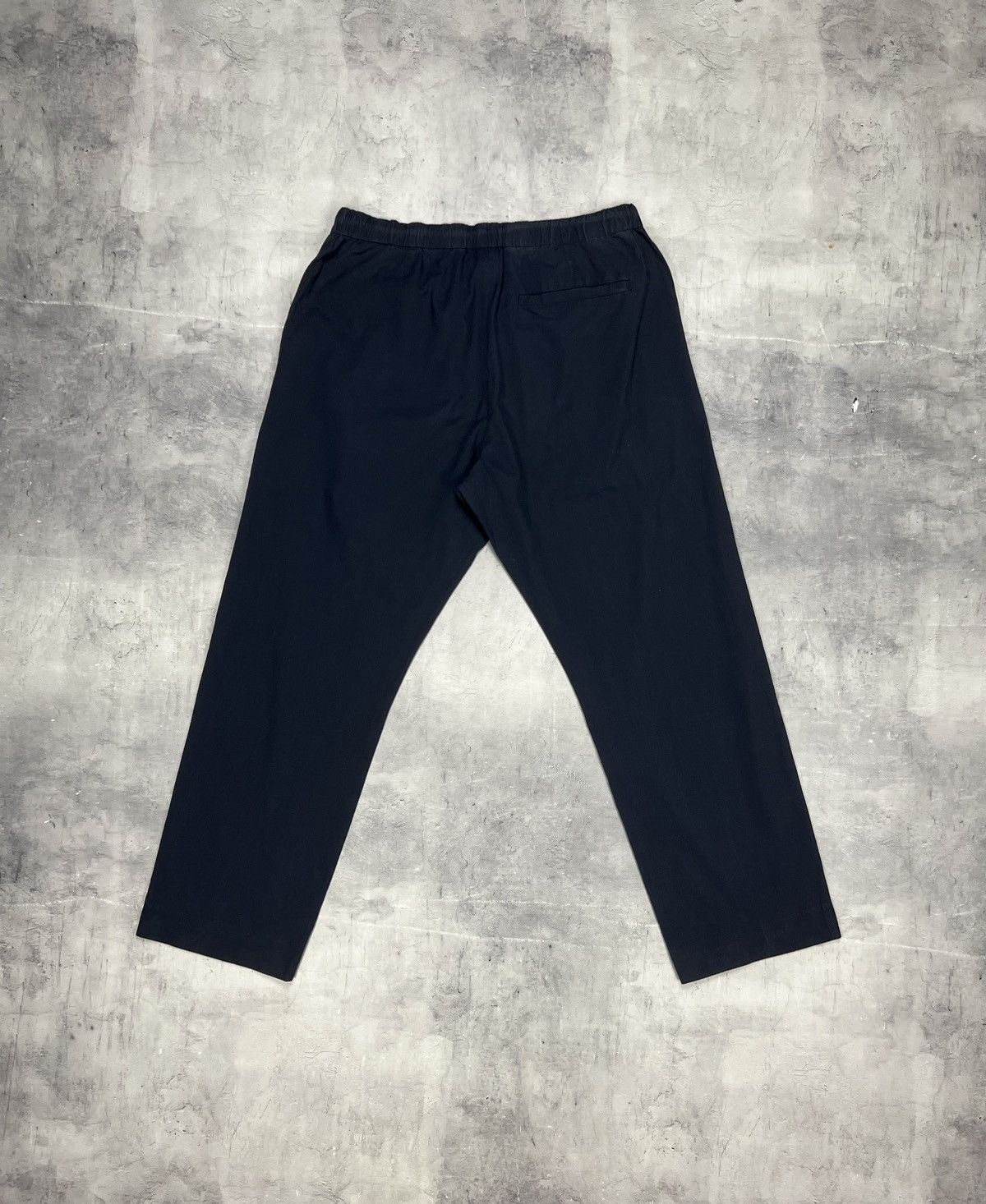 Dries Van Noten Dries Van Noten Navy Blue Mens Chino Baggy Pants Size 50 Size US 30 / EU 46 - 2 Thumbnail