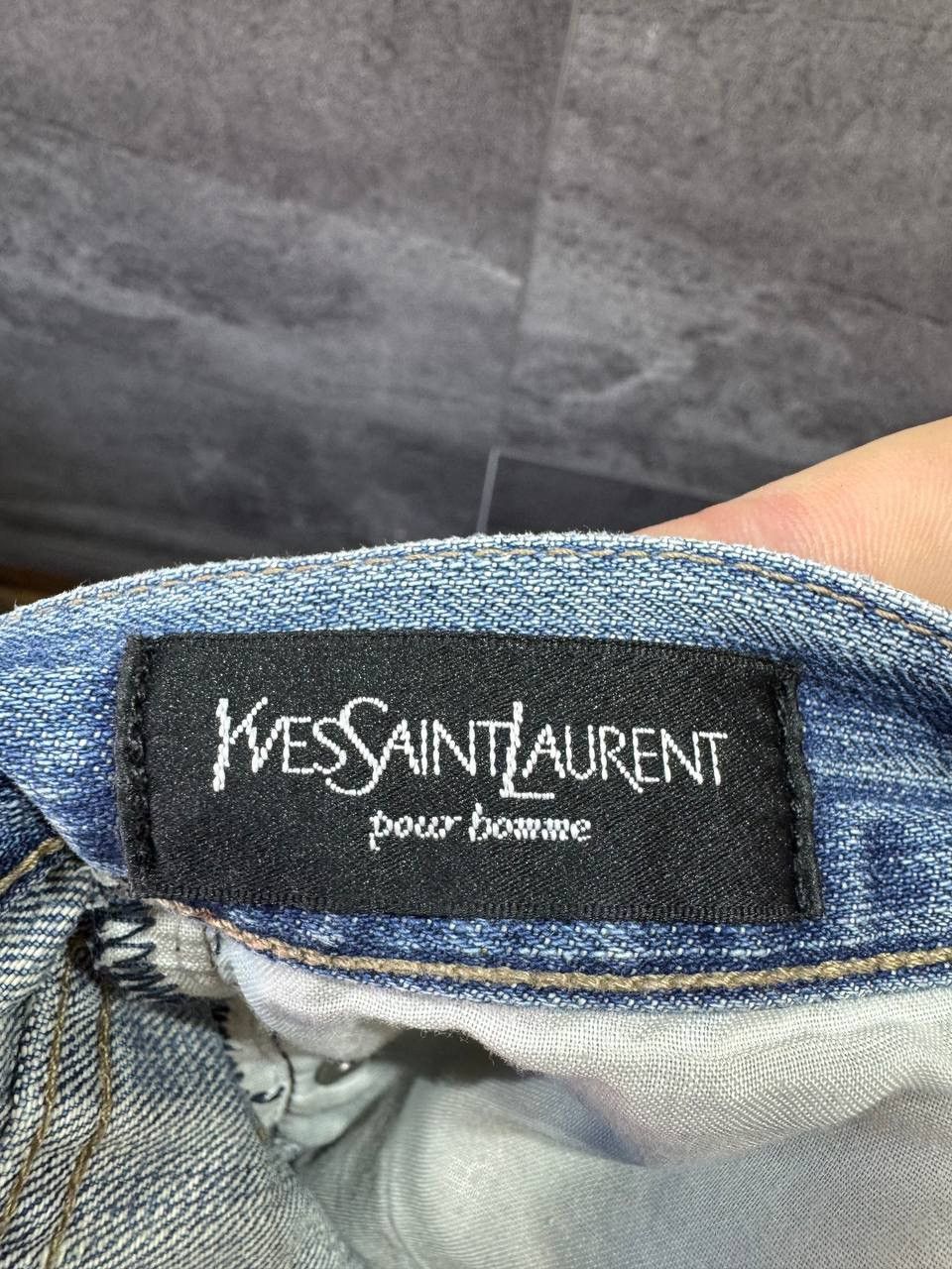 Yves Saint Laurent Yves Saint Laurent Vintage Denim Jeans Pants YSL 90s Size US 32 / EU 48 - 12 Thumbnail