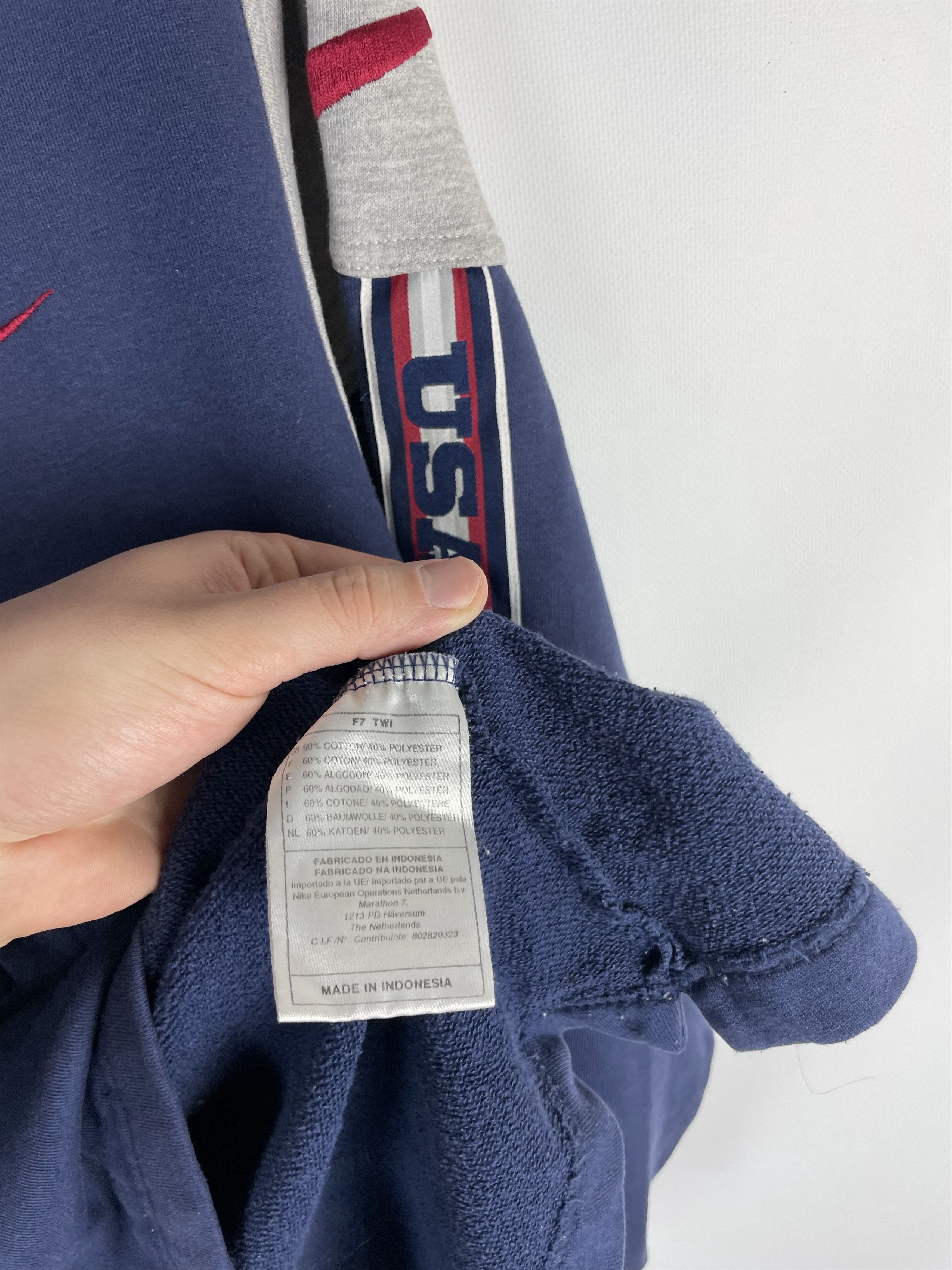 Nike 90s Nike Vintage Sweatshirt 1/4 zip Size US S / EU 44-46 / 1 - 8 Thumbnail