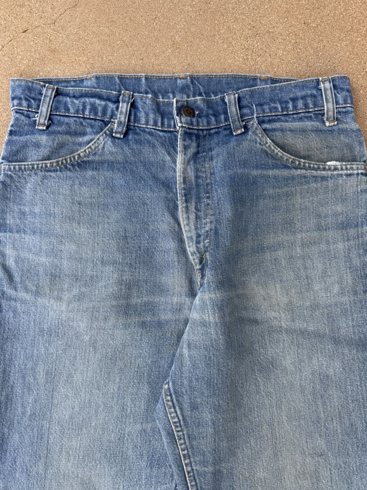 Levi's Vtg 80’s Levi’s 646 Orange Tab Bellbottom Flare Jeans 34x29 Size US 34 / EU 50 - 4 Thumbnail