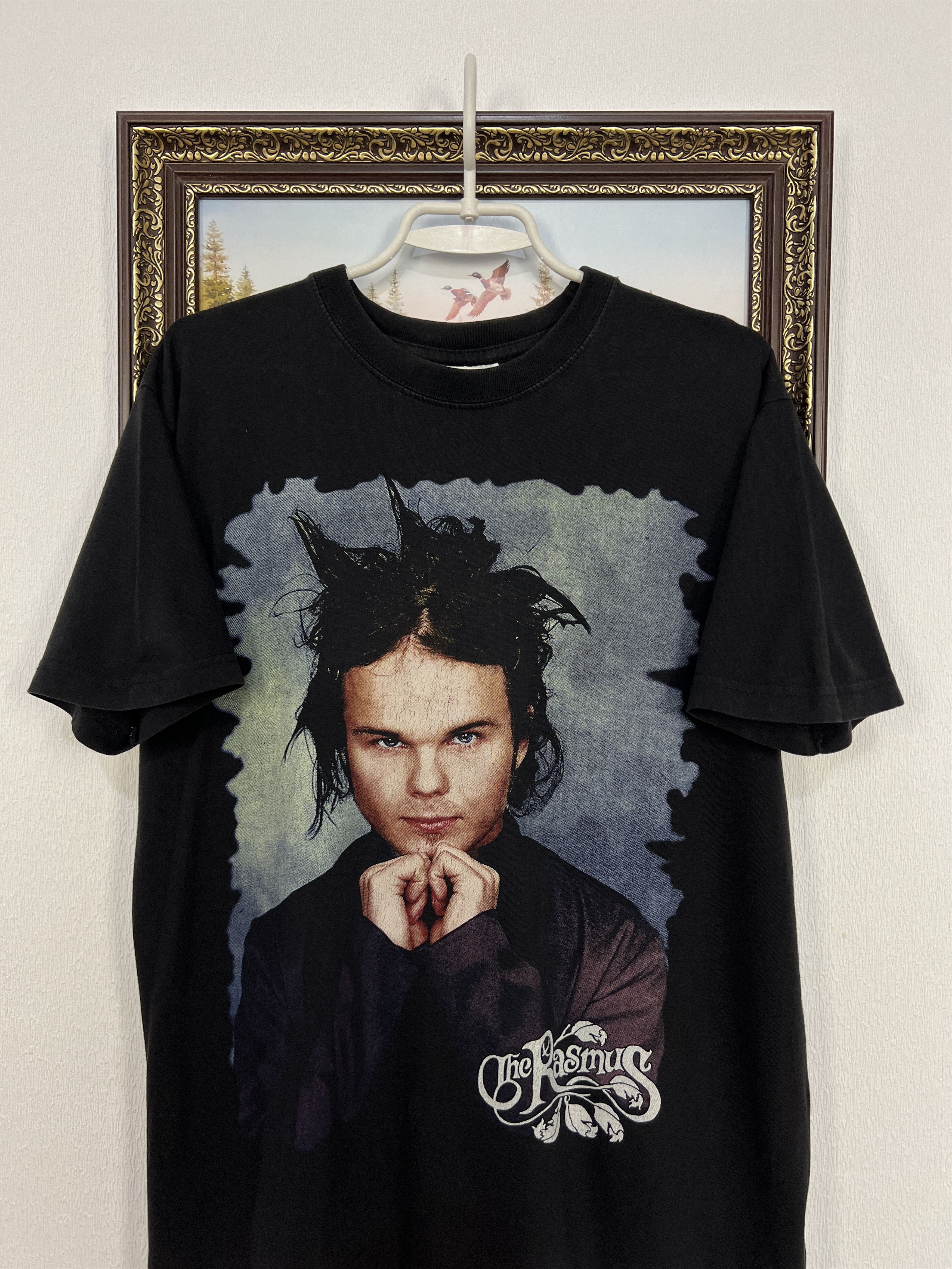 Vintage Vintage The Rasmus Over Print Band Tee Big Logo Shirt Rare Size US M / EU 48-50 / 2 - 2 Thumbnail