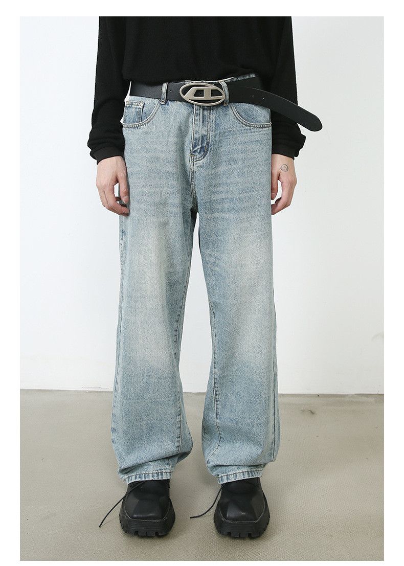 Jean American high street men's hip-hop casual jeans Size US 32 / EU 48 - 1 Thumbnail