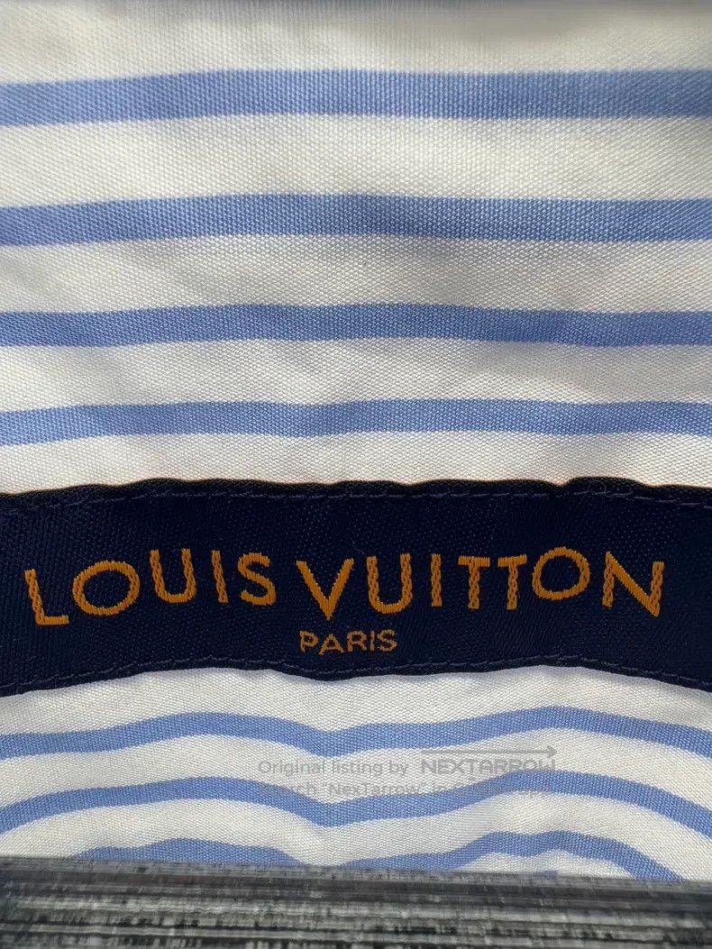 Louis Vuitton Louis Vuitton Chest embroidered logo short sleeve shirt Size US M / EU 48-50 / 2 - 6 Thumbnail