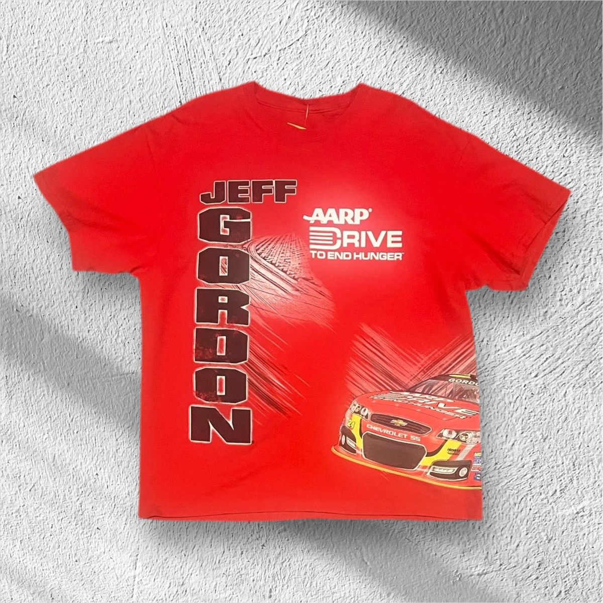NASCAR NASCAR Jeff Gordon #24 AARP Drive to End Hunger T-Shirt Size US L / EU 52-54 / 3 - 1 Thumbnail