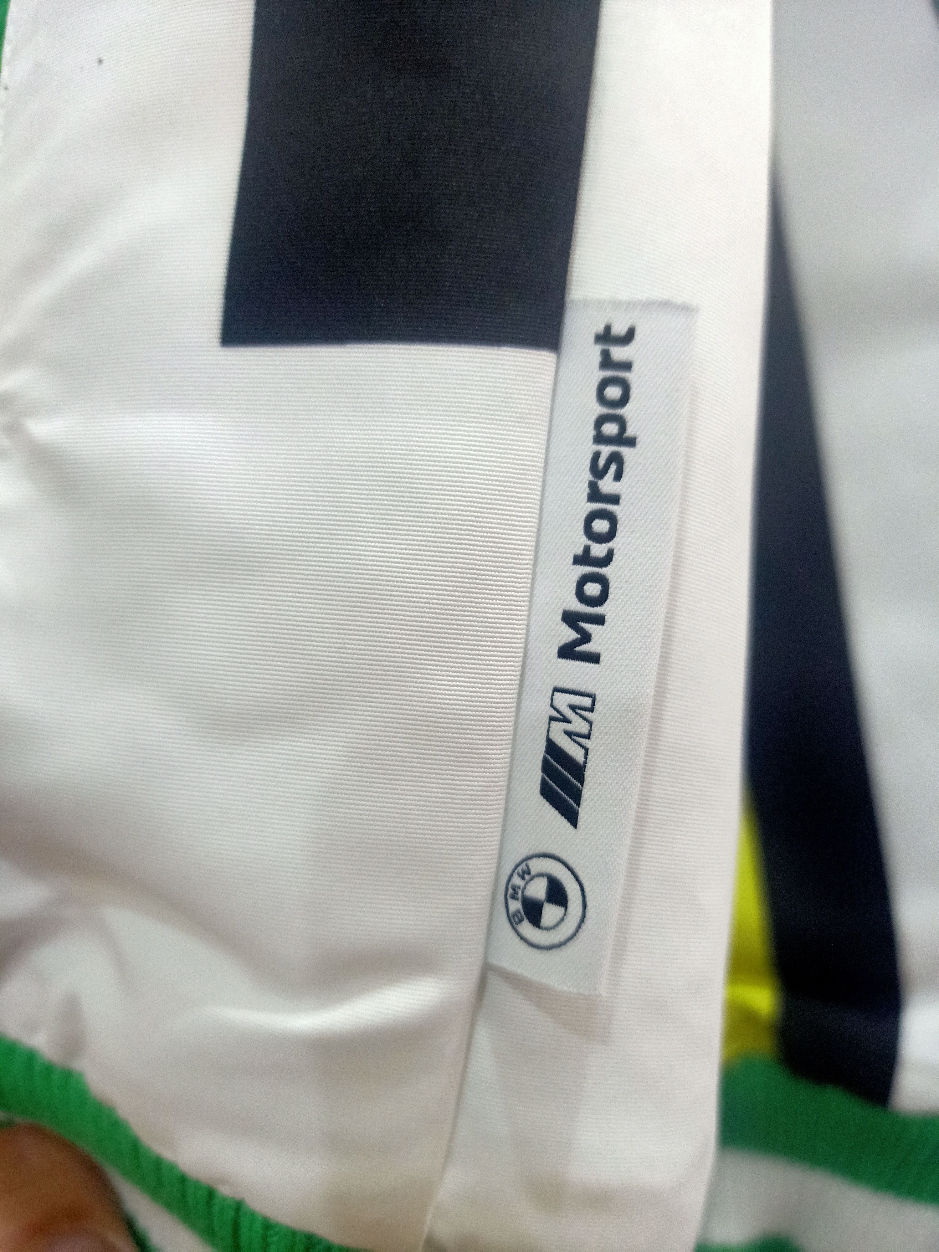 BMW × Puma BMW MMS LS Bomber Jacket Grassy Green-AOP Size US M / EU 48-50 / 2 - 8 Thumbnail