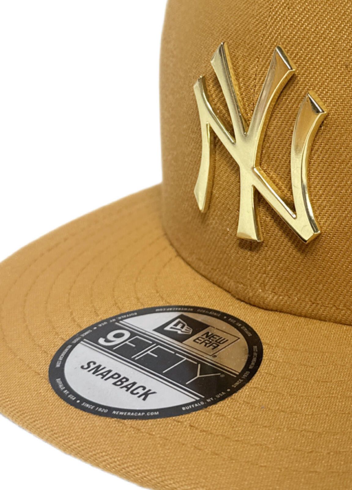 New Era New Era New York Yankees Wheat / Gold 9FIFTY Snapback Size ONE SIZE - 1 Thumbnail