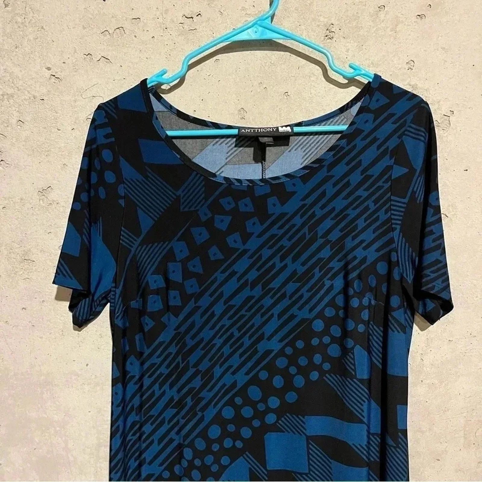 Other Antthony Shirt Sleeve Shift Dress Geometric Design Women’s M Size M / US 6-8 / IT 42-44 - 9 Thumbnail