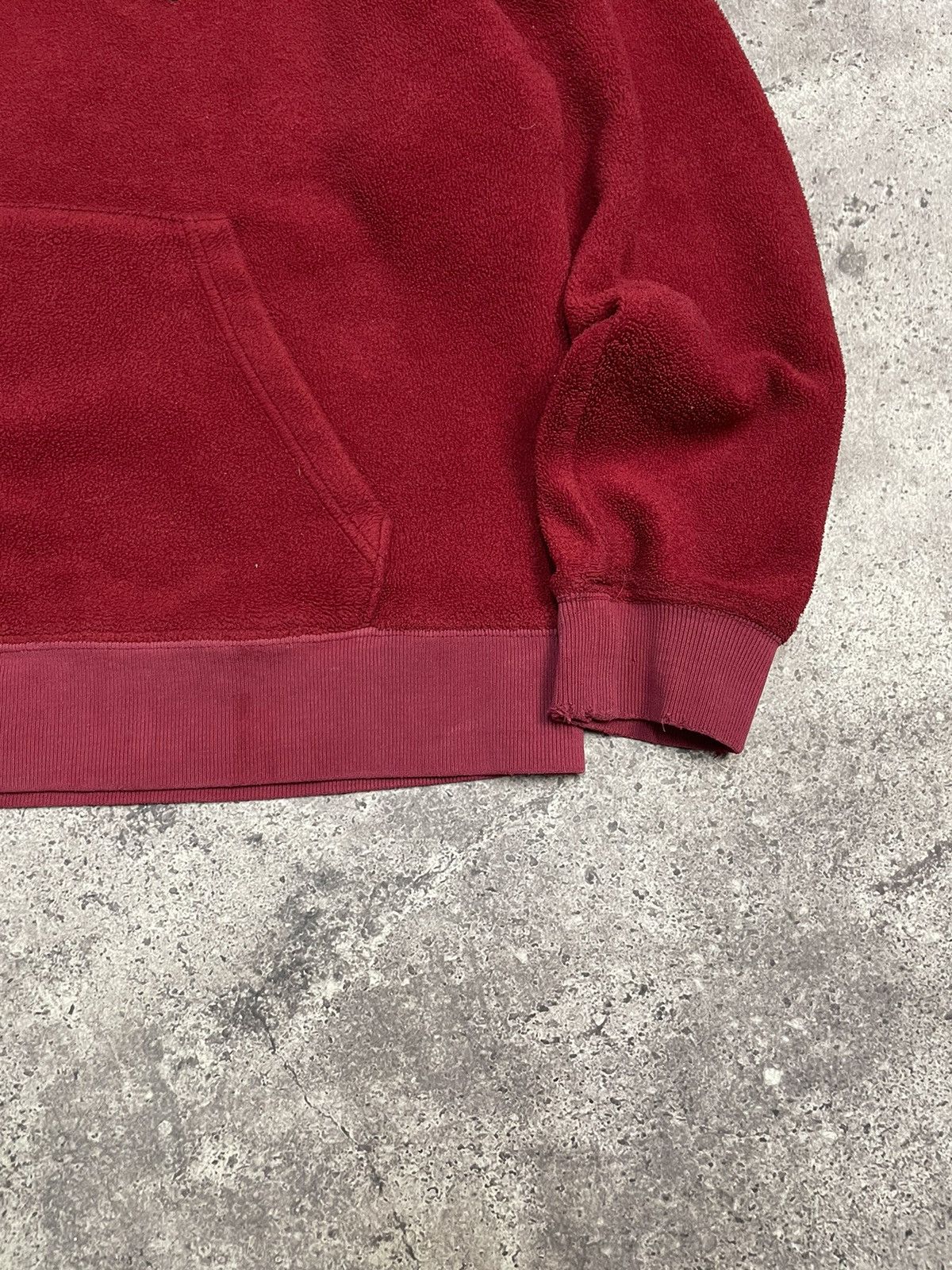 Gap Vintage Gap fleece hoodie embroidered centr logo faded efect Size US M / EU 48-50 / 2 - 4 Thumbnail