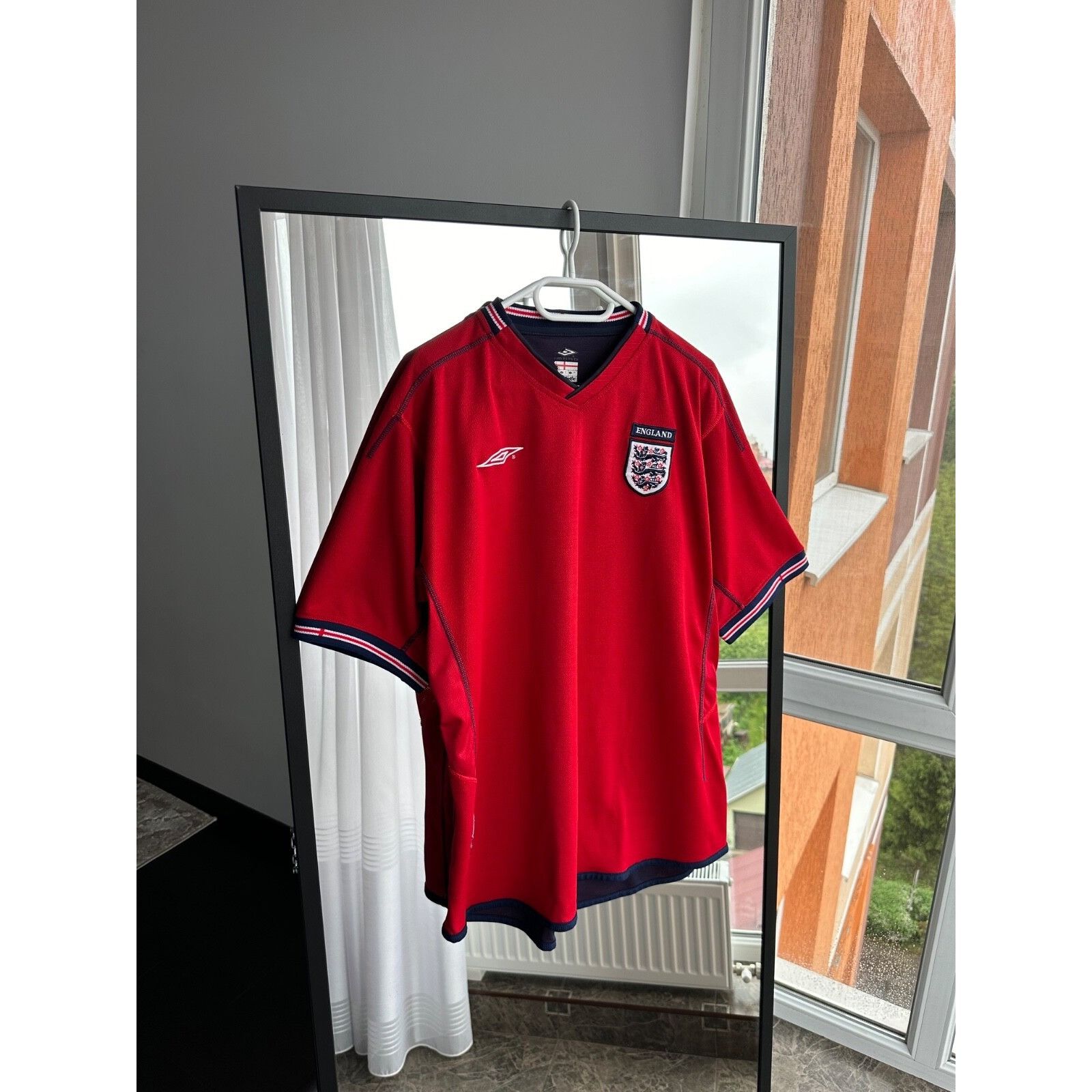 Umbro VTG Umbro England National Team Football Jersey 2002/04 Size US XL / EU 56 / 4 - 1 Thumbnail