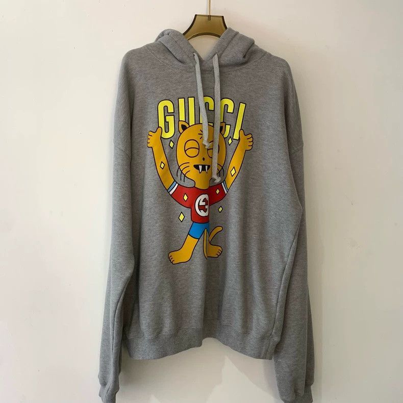 Gucci Gucci Men's Graphic Hoodie Medium Size-2506 Size US M / EU 48-50 / 2 - 1 Thumbnail