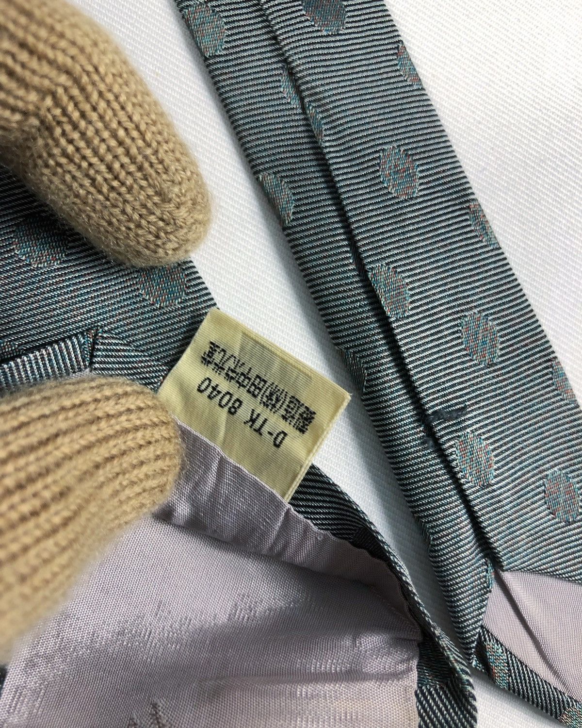 Issey Miyake Rare Vintage Issey Miyake Silk Tie Size ONE SIZE - 8 Thumbnail